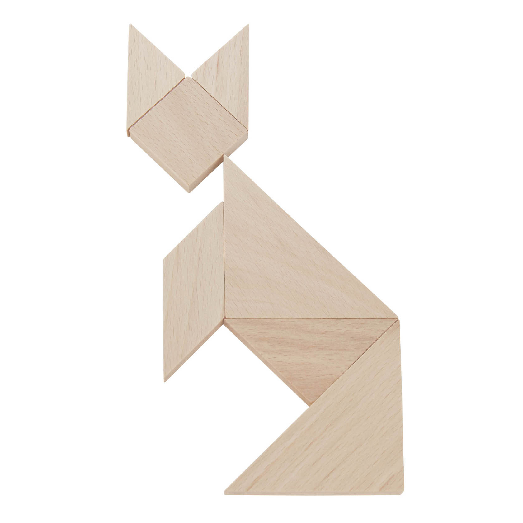 Tangram - Legespiel natur