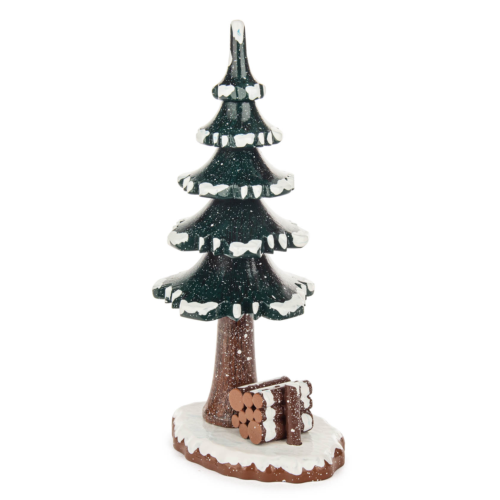 Winterkinder Winterbaum m.Holzstapel im Dregeno Online Shop günstig kaufen