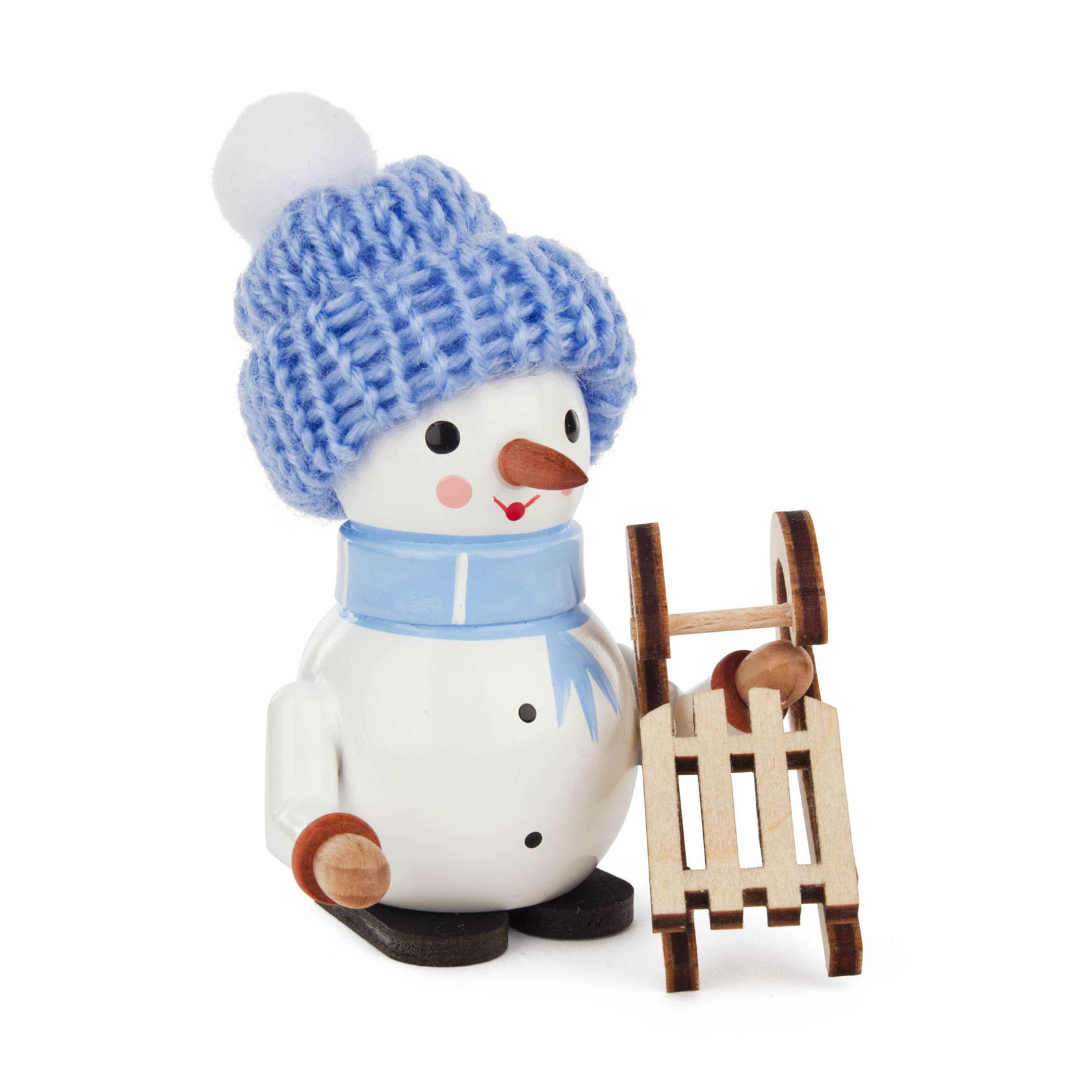 Schneemann "Oskar" mit Schlitten im Dregeno Online Shop günstig kaufen