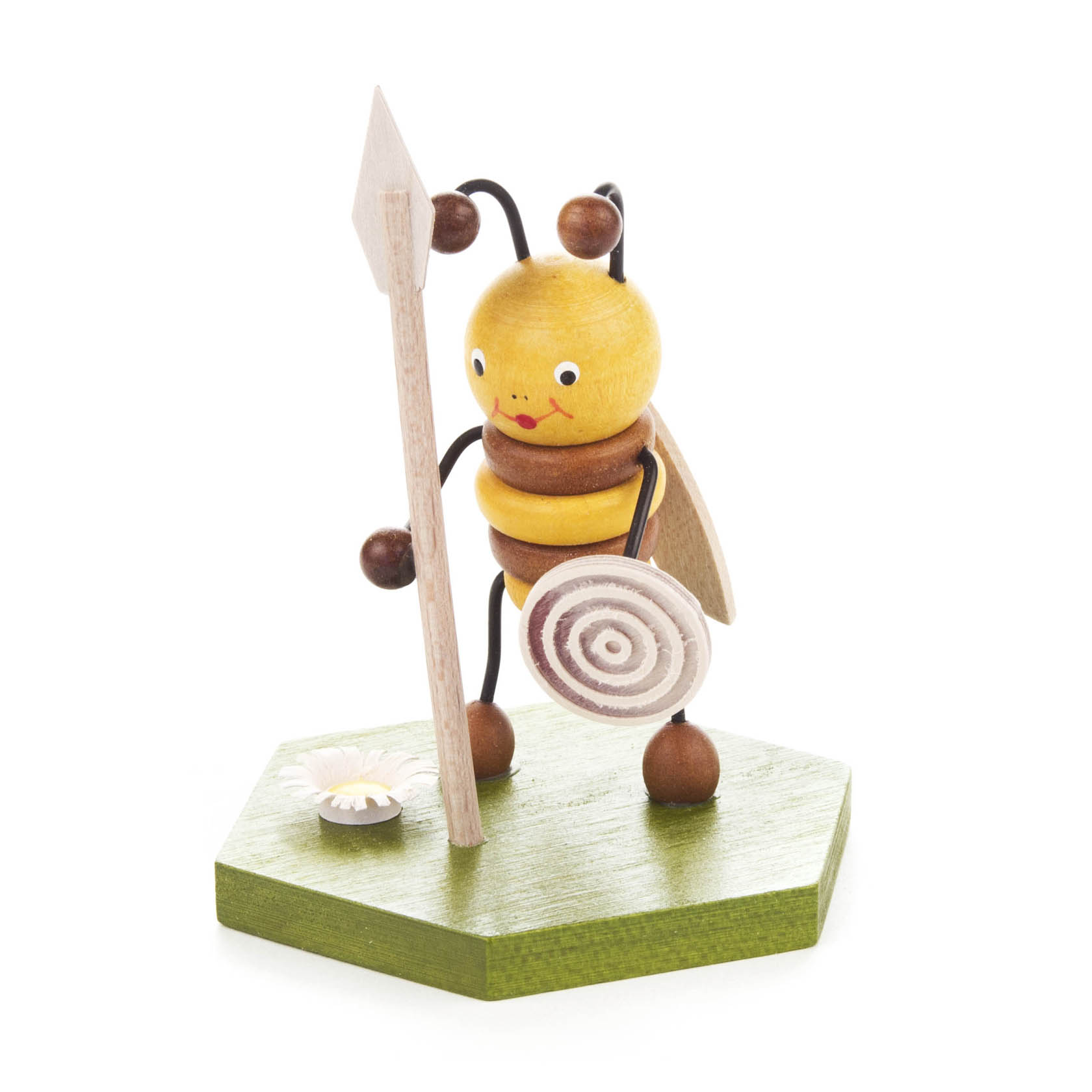 Bienenwächter mit Schild und Speer im Dregeno Online Shop günstig kaufen