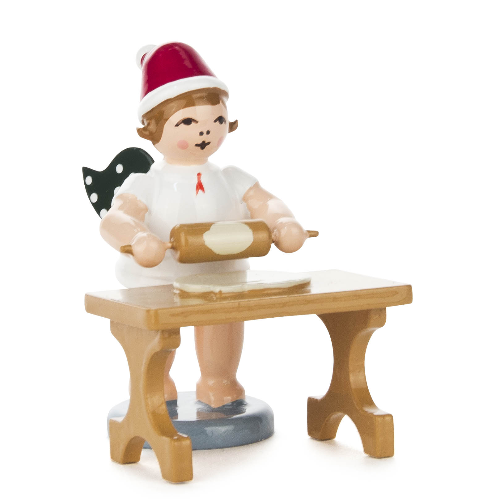 Bäckerengel am Tisch mit Teigrolle und Mütze im Dregeno Online Shop günstig kaufen