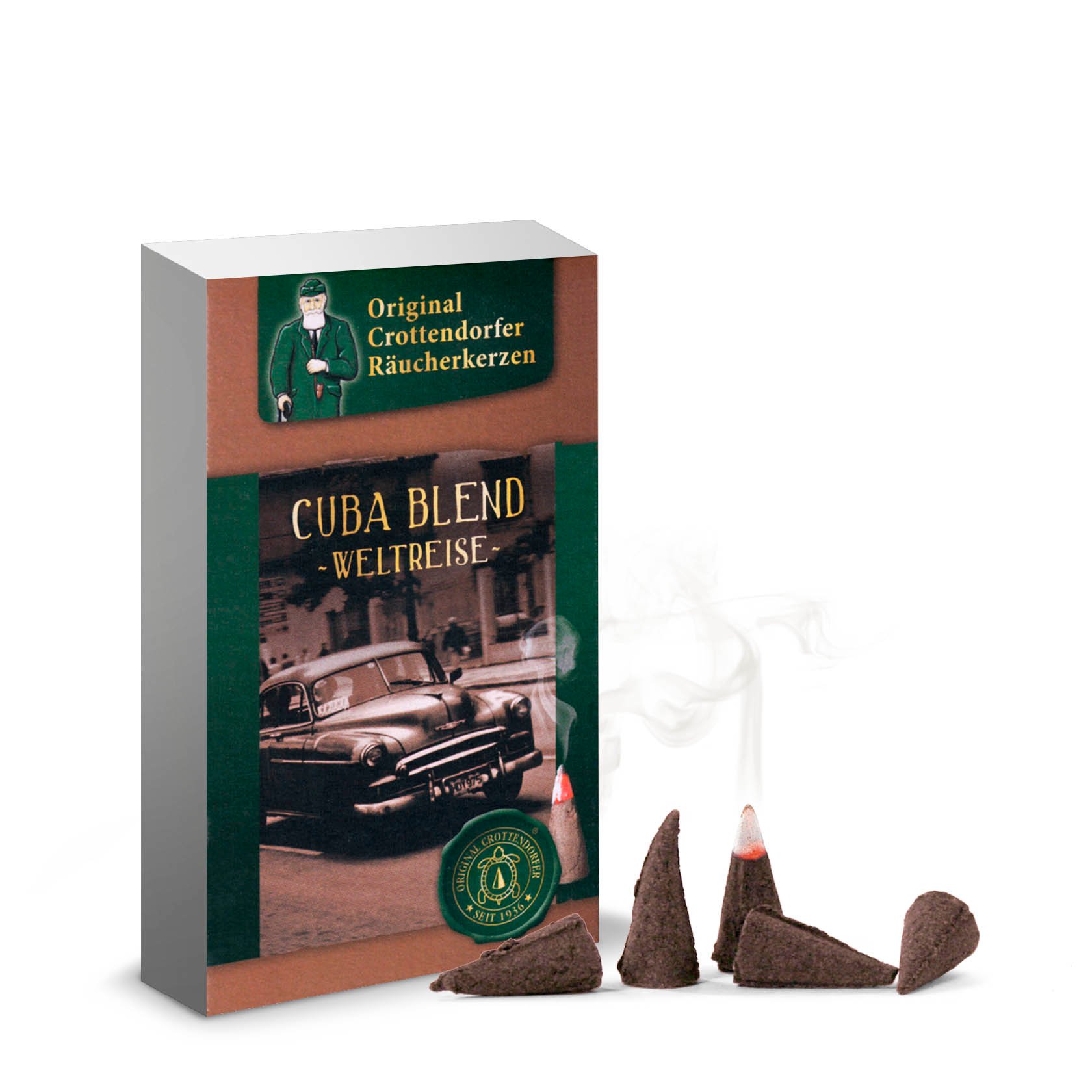 Crottendorfer Räucherkerzen Weltreise Cuba Blend im Dregeno Online Shop günstig kaufen