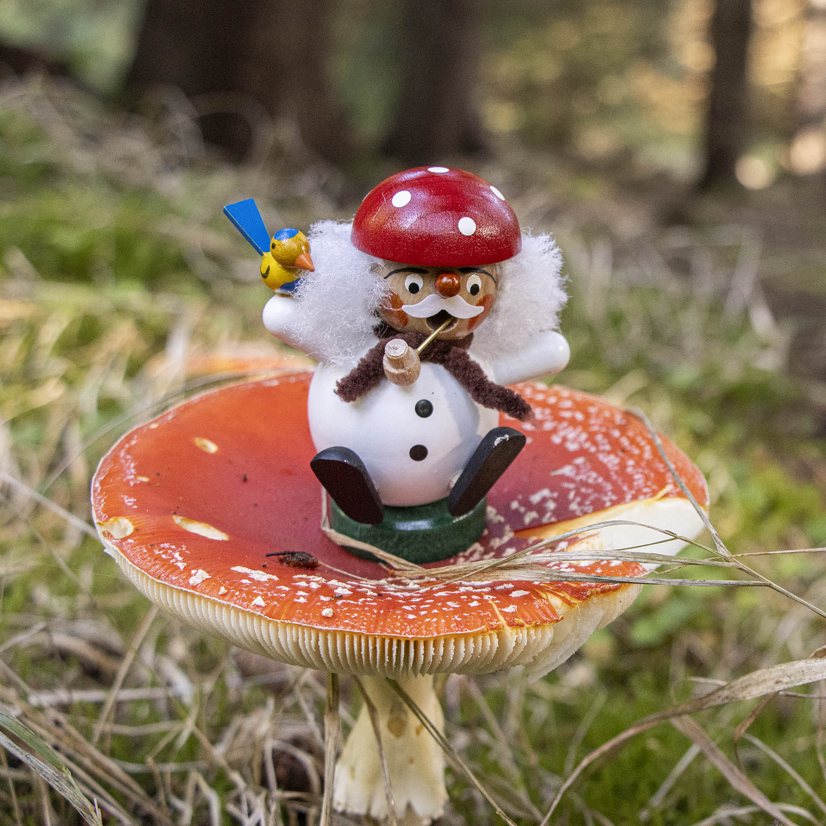 mini smoker mushroom hat