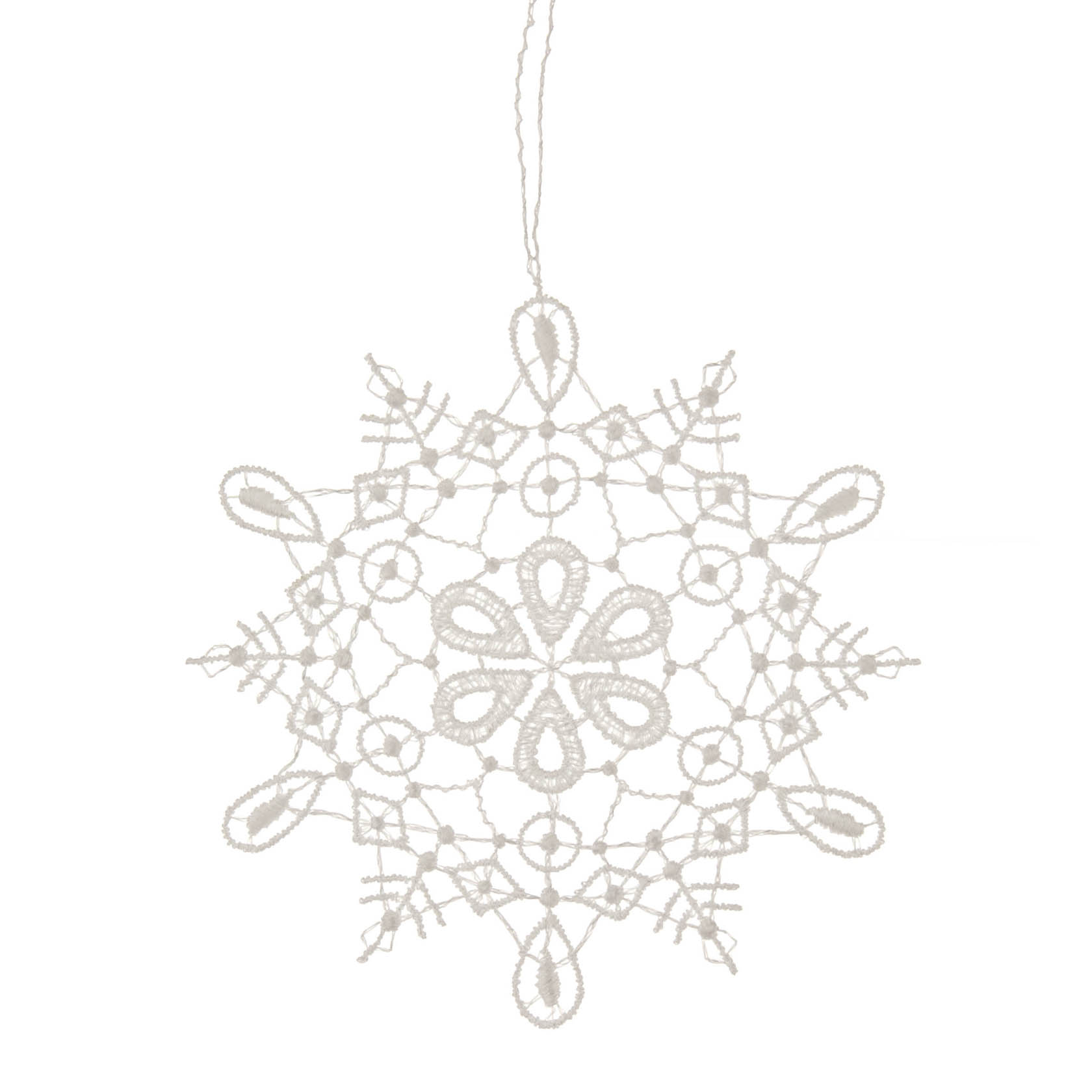 Behang Schneestern V Plauener Spitze