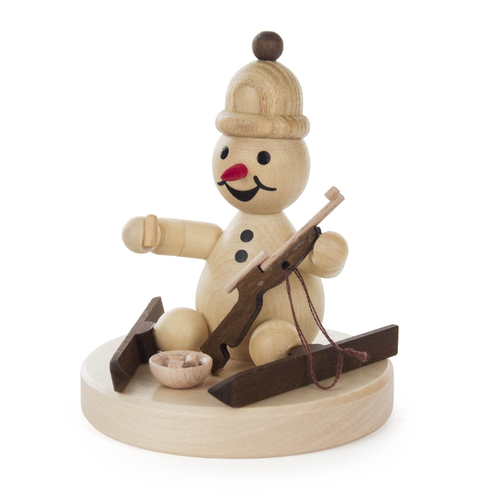 Schneemann Junior "Biathlon sitzend"