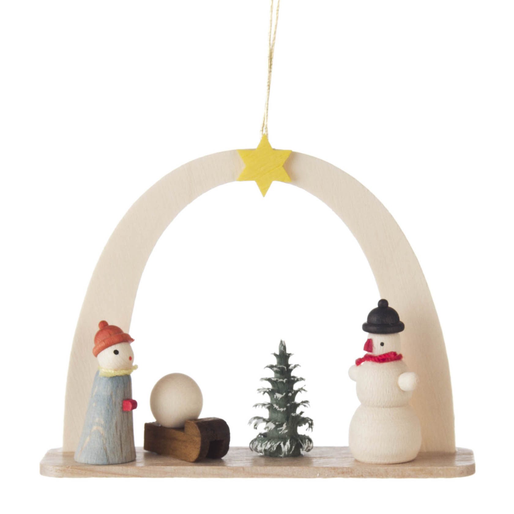 Behang Kind mit Schneemann im Dregeno Online Shop günstig kaufen