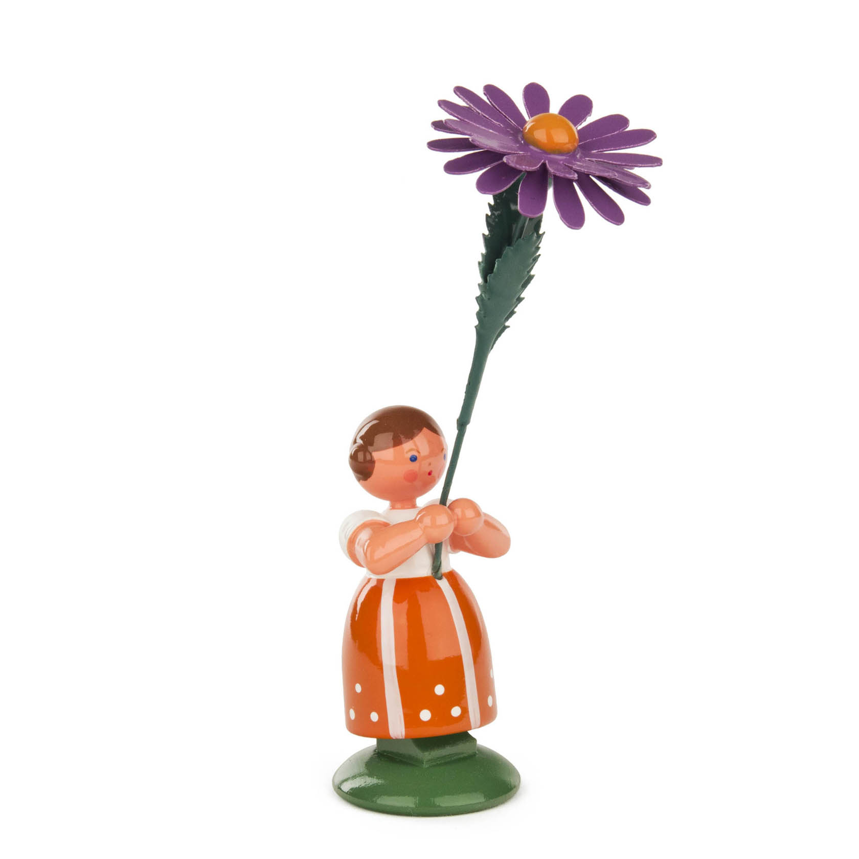 Blumenmädchen mit lila Aster im Dregeno Online Shop günstig kaufen