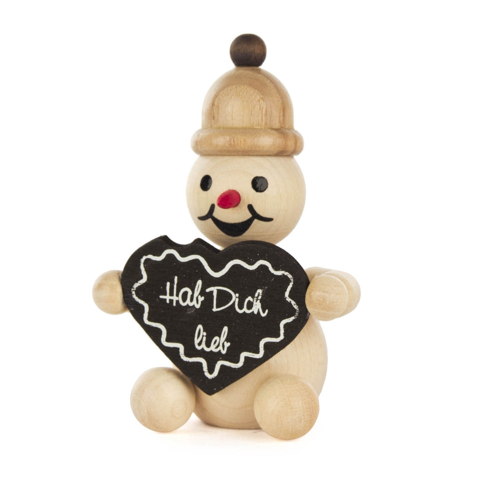 Schneemann Junior mit Lebkuchenherz im Dregeno Online Shop günstig kaufen