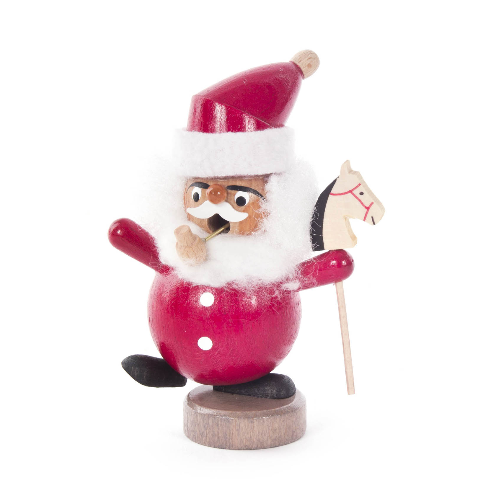 Mini-Räuchermann Weihnachtsmann tanzend