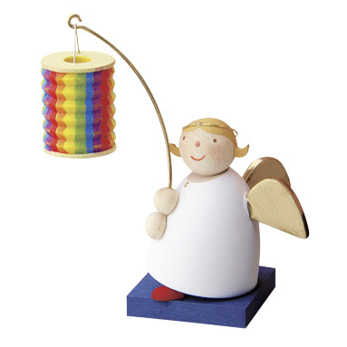 Schutzengel mit Faltlampion  