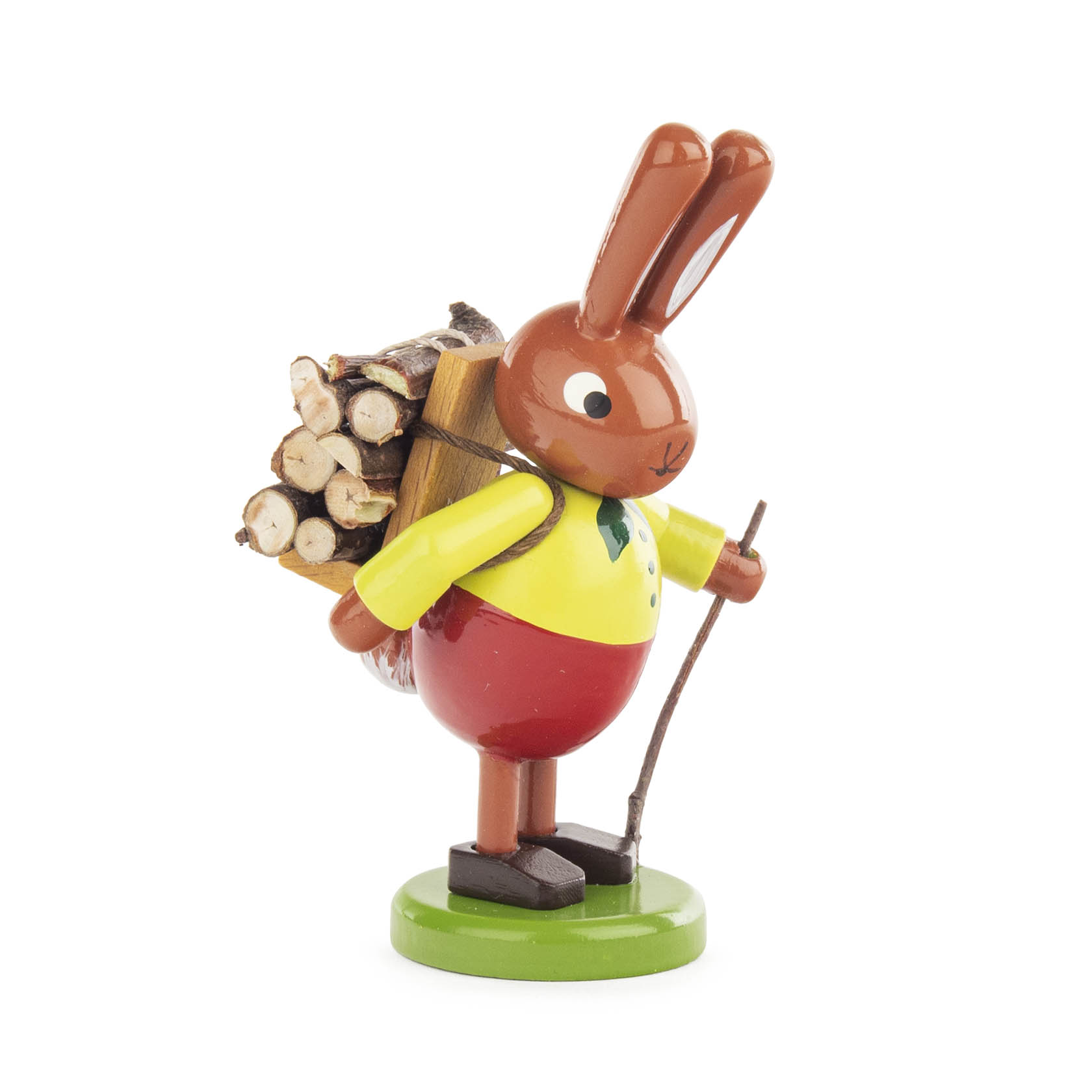 Hase mit Holztrage, klein im Dregeno Online Shop günstig kaufen