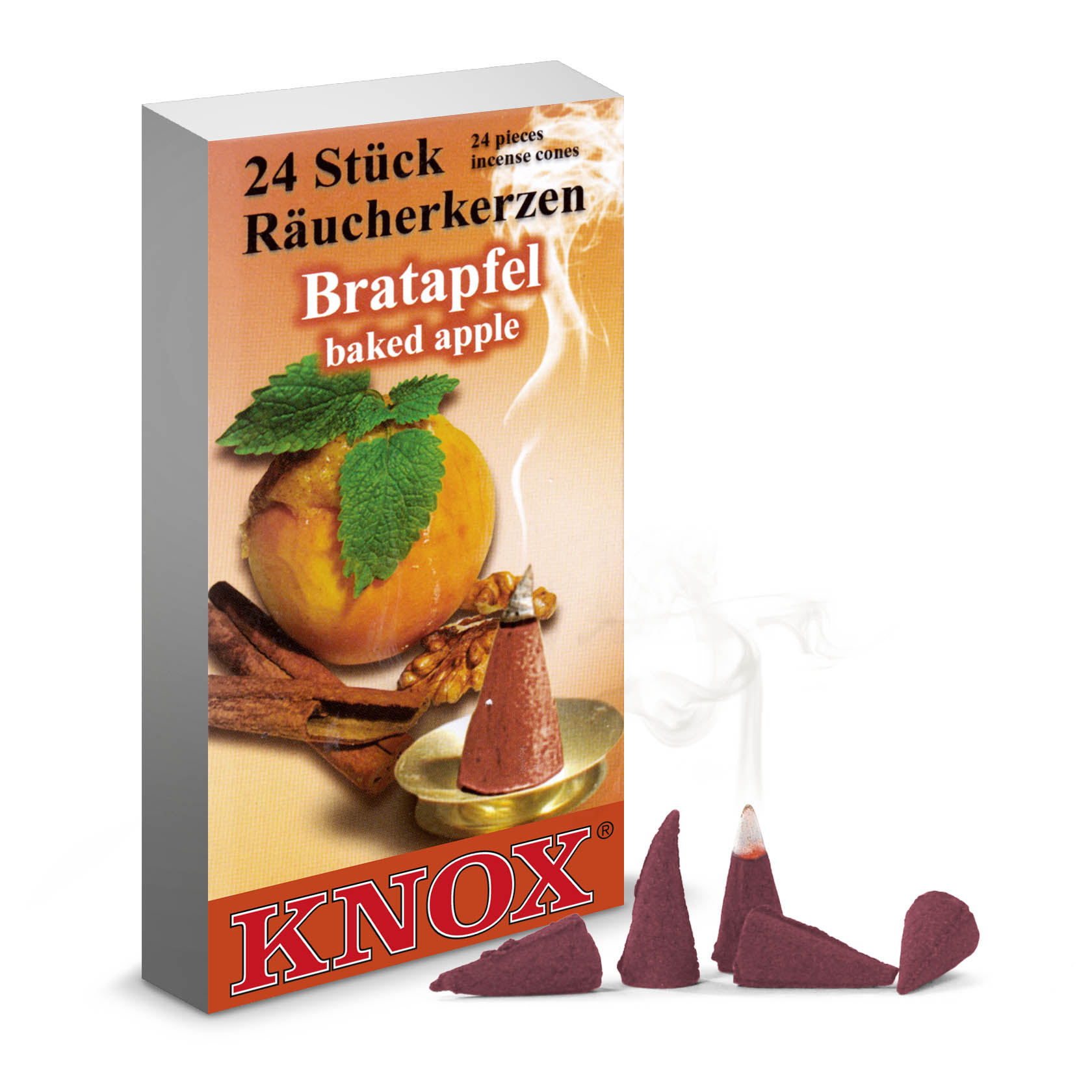 KNOX Räucherkerzen Bratapfel (24)