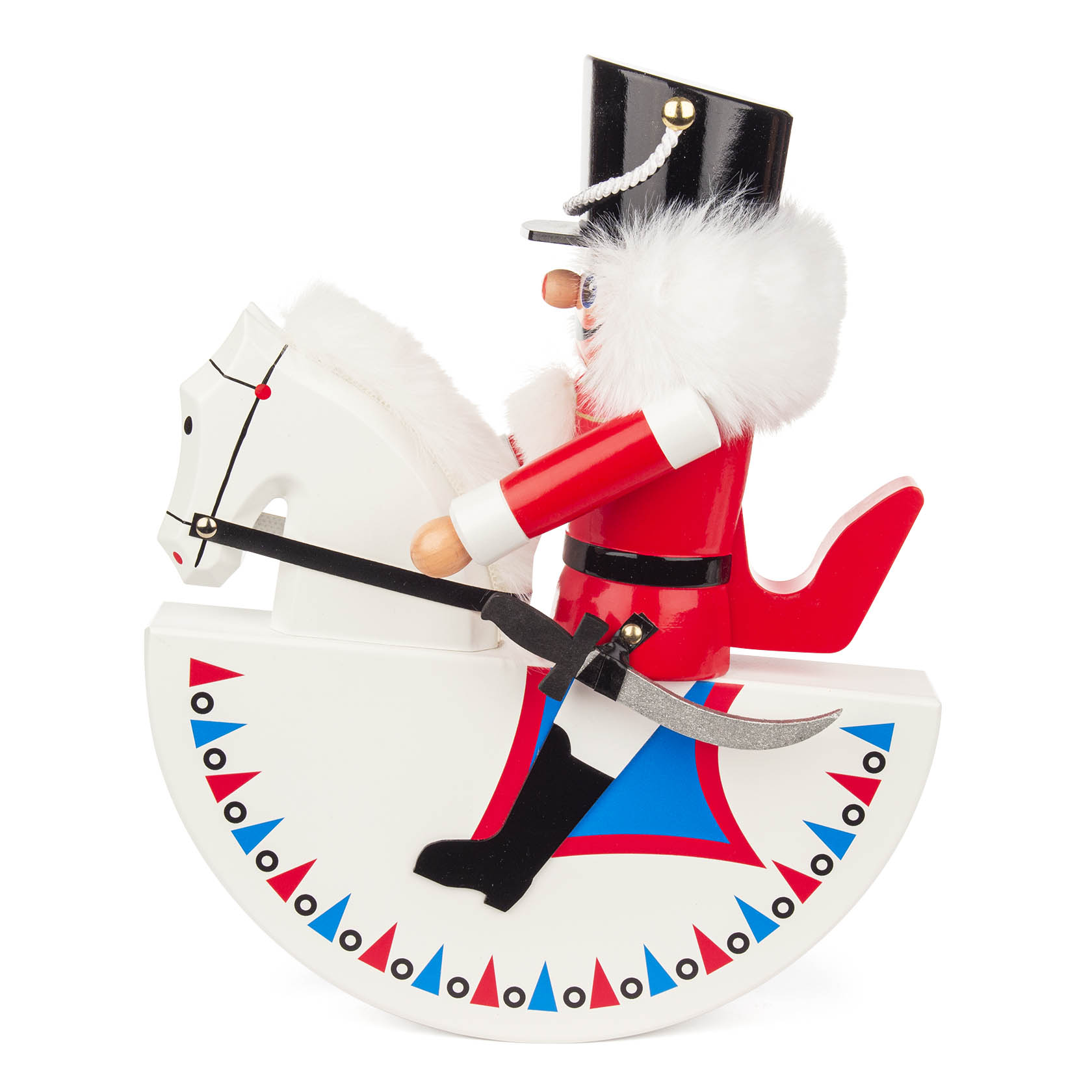 Reiterlein Nussknacker Husar rot, 27,5cm