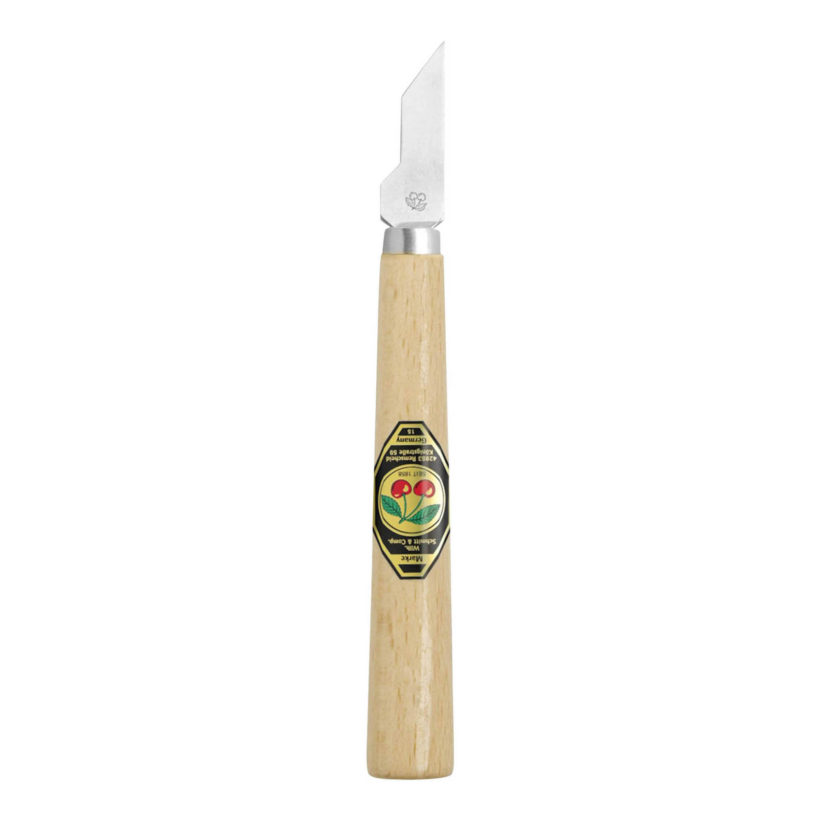 Kirschen-Kerbschnitzmesser Nr. 3356 mit schmaler Klinge u. schräger Schneide im Dregeno Online Shop günstig kaufen