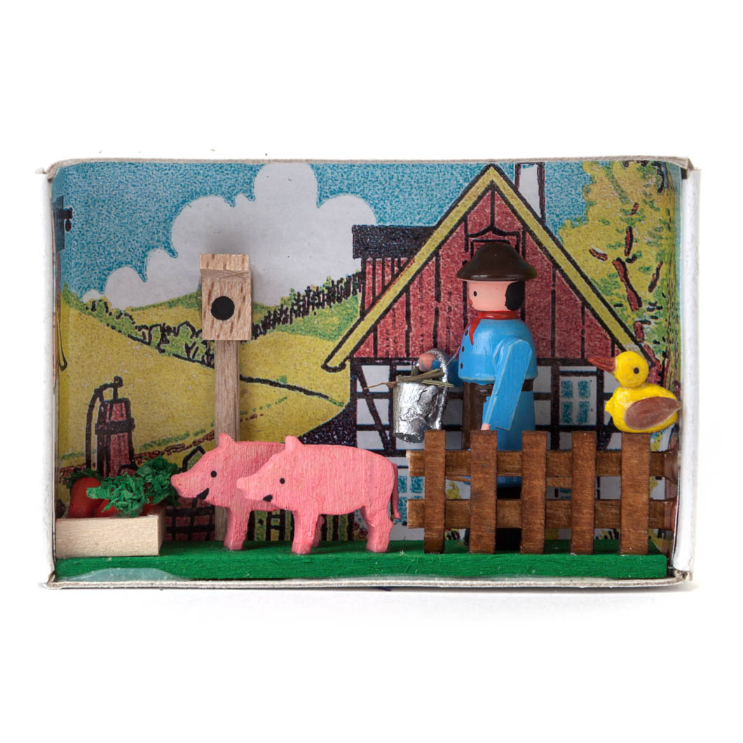 Zündholzschachtel Schweinehirt  