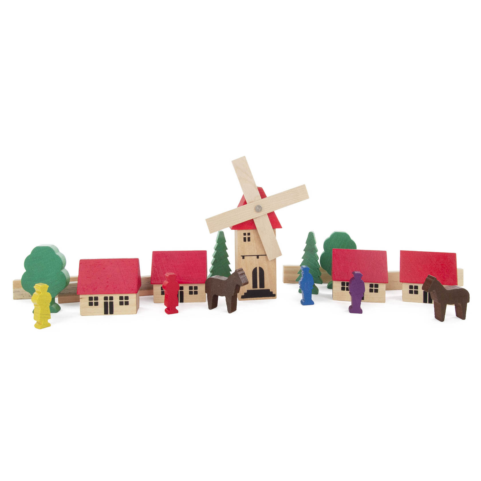 Dorf mit Windmühle (19) im Dregeno Online Shop günstig kaufen