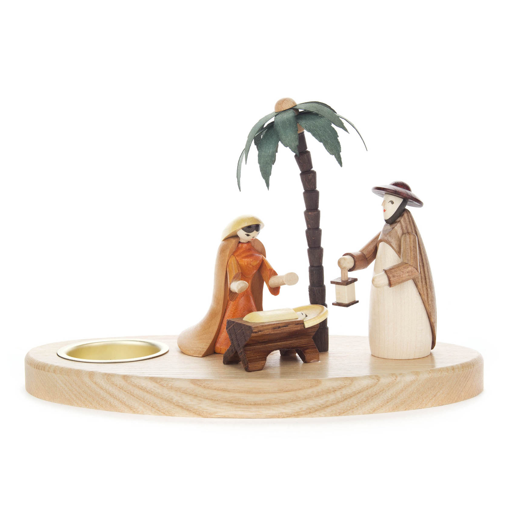 Teelichthalter Weihnachtskrippe, farbig im Dregeno Online Shop günstig kaufen