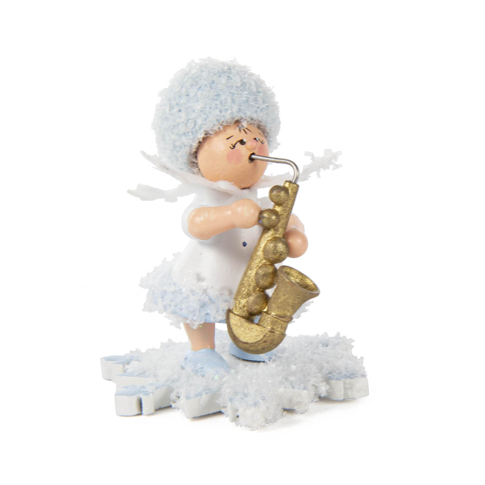 Schneeflöckchen mit Saxophon im Dregeno Online Shop günstig kaufen