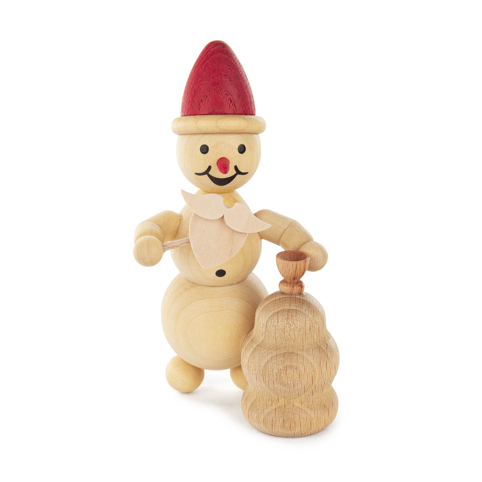 Schneemann als Weihnachtsmann