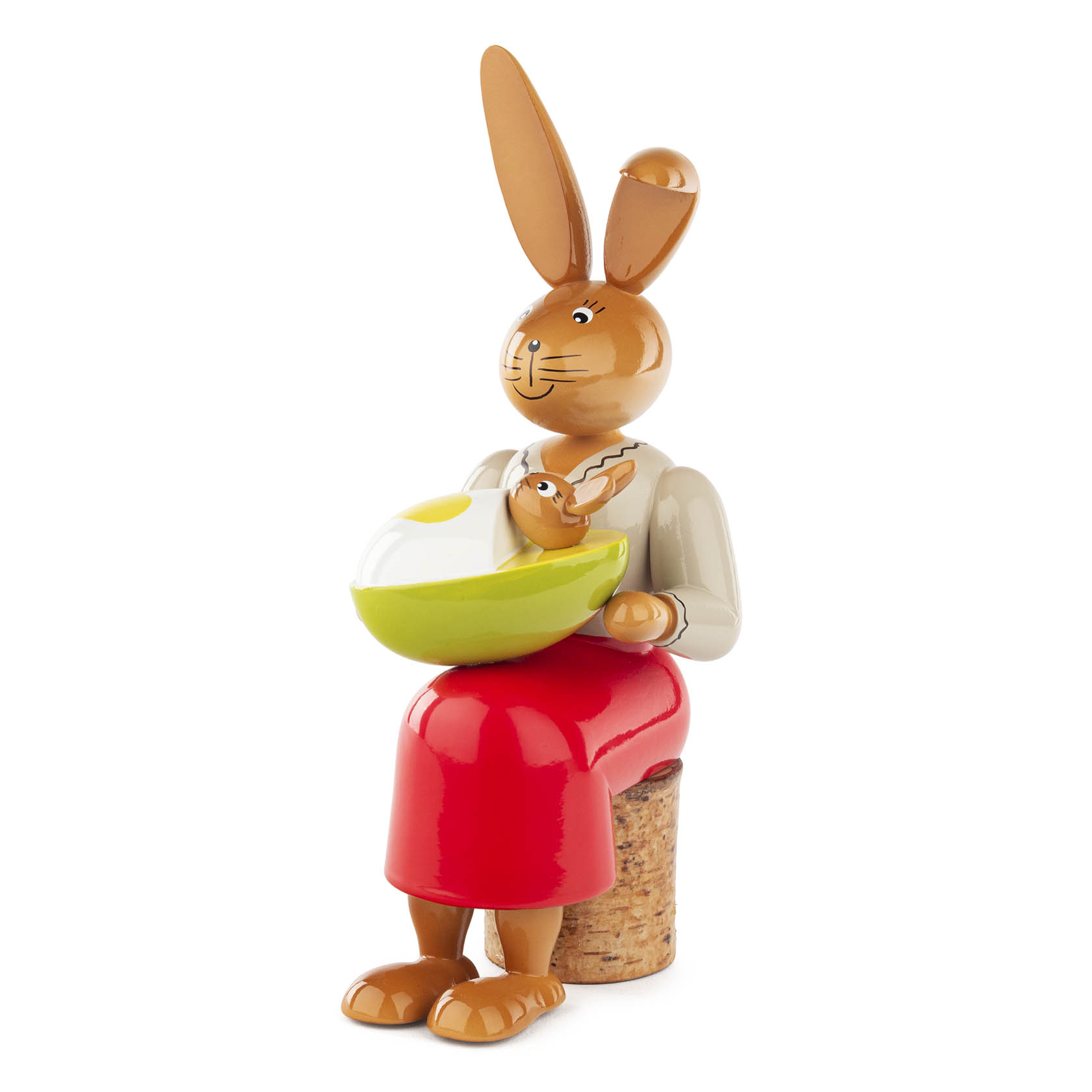 Häsin mit Kind 22cm