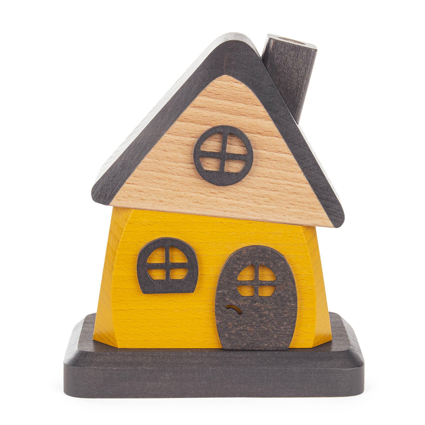 wooden smoker house grey/yellow im Dregeno Online Shop günstig kaufen