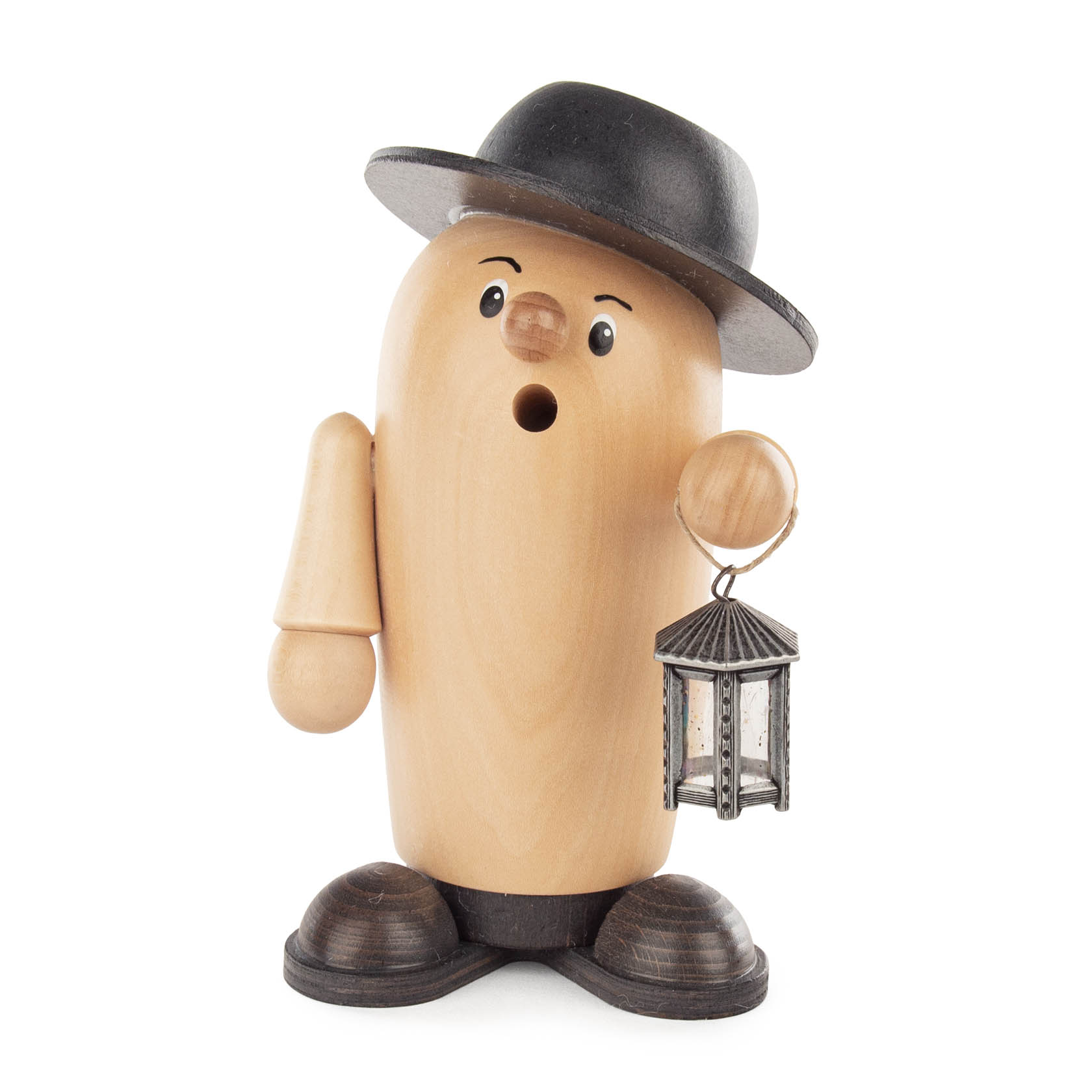 Räucherfigur "Rudi der Nachtschwärmer" natur/grau mit Laterne im Dregeno Online Shop günstig kaufen