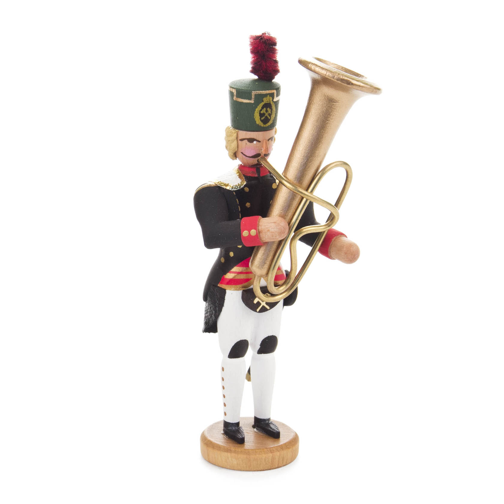 Bergmann mit Tuba