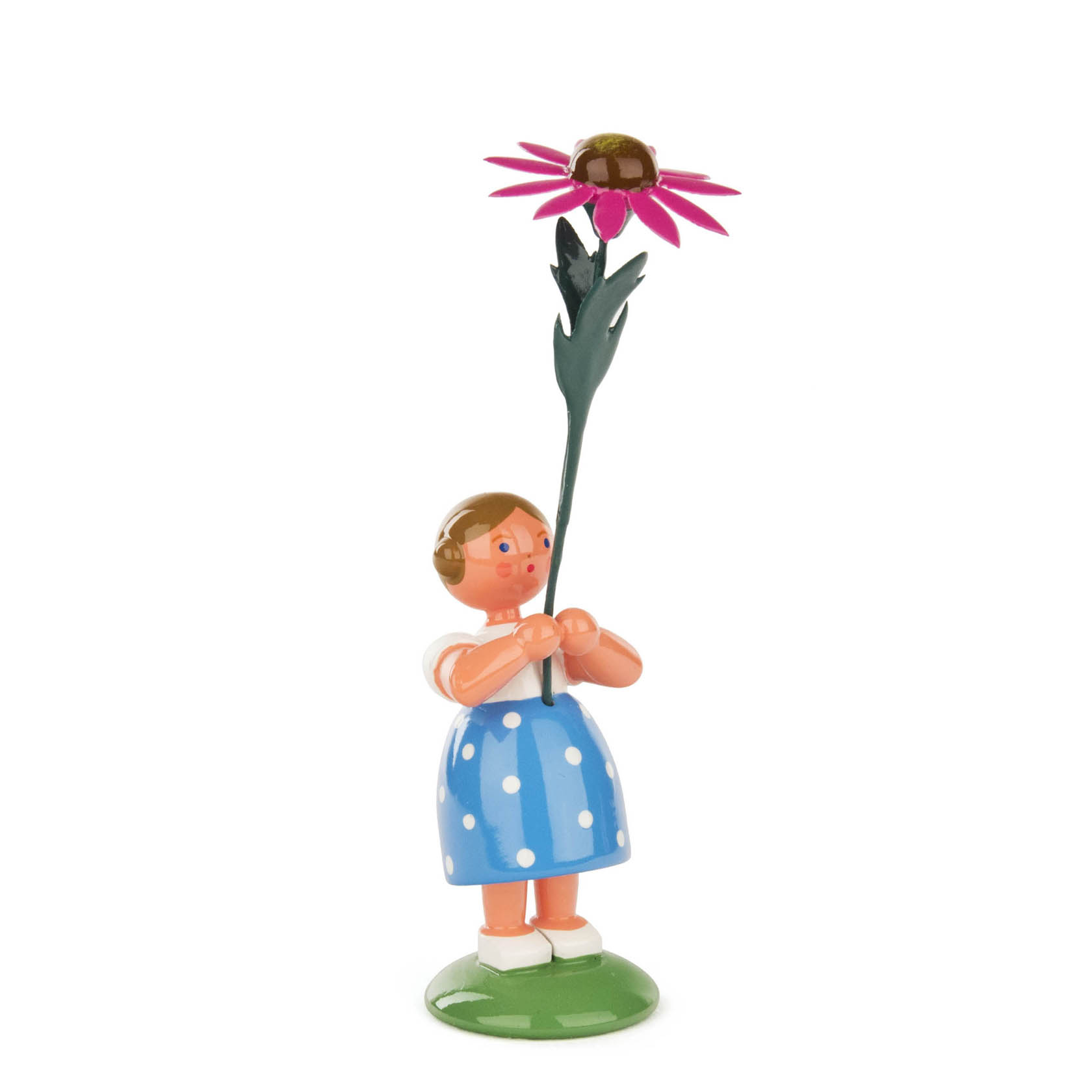 Blumenmädchen mit Rotem Sonnenhut