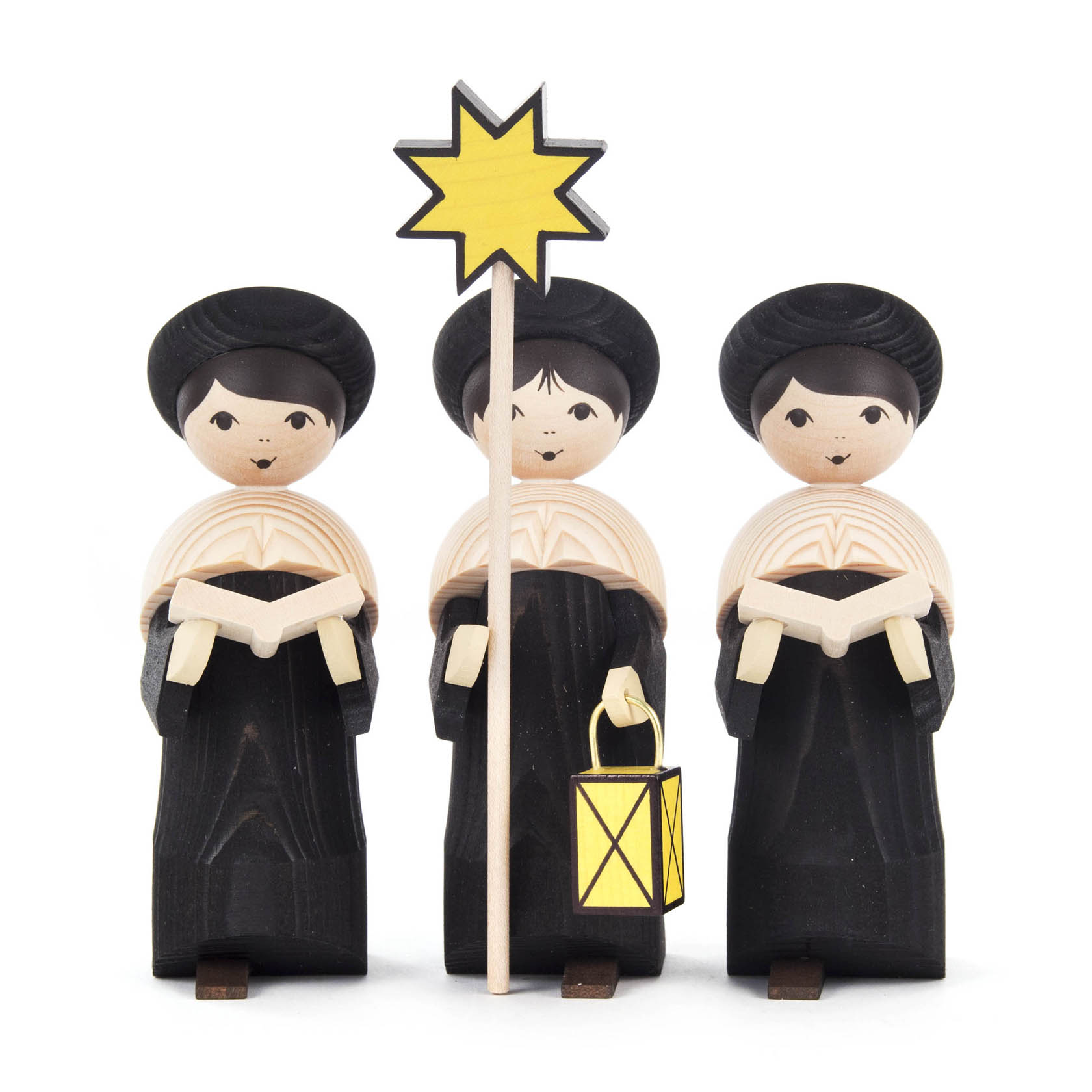Kurrendefiguren schwarz gebeizt, 17cm (3) im Dregeno Online Shop günstig kaufen