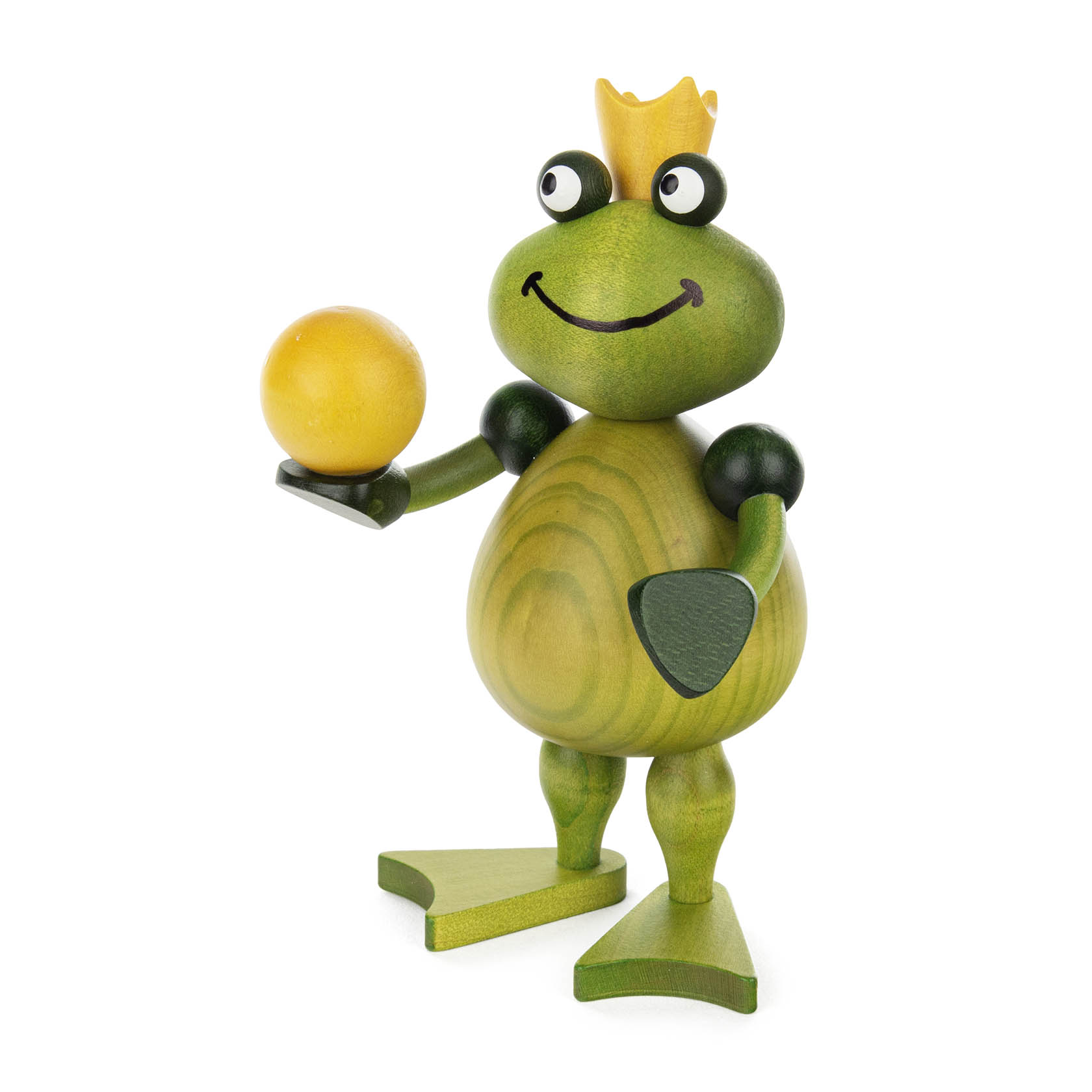 Froschkönig mit Kugel