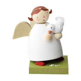 Schutzengel mit Vogel  