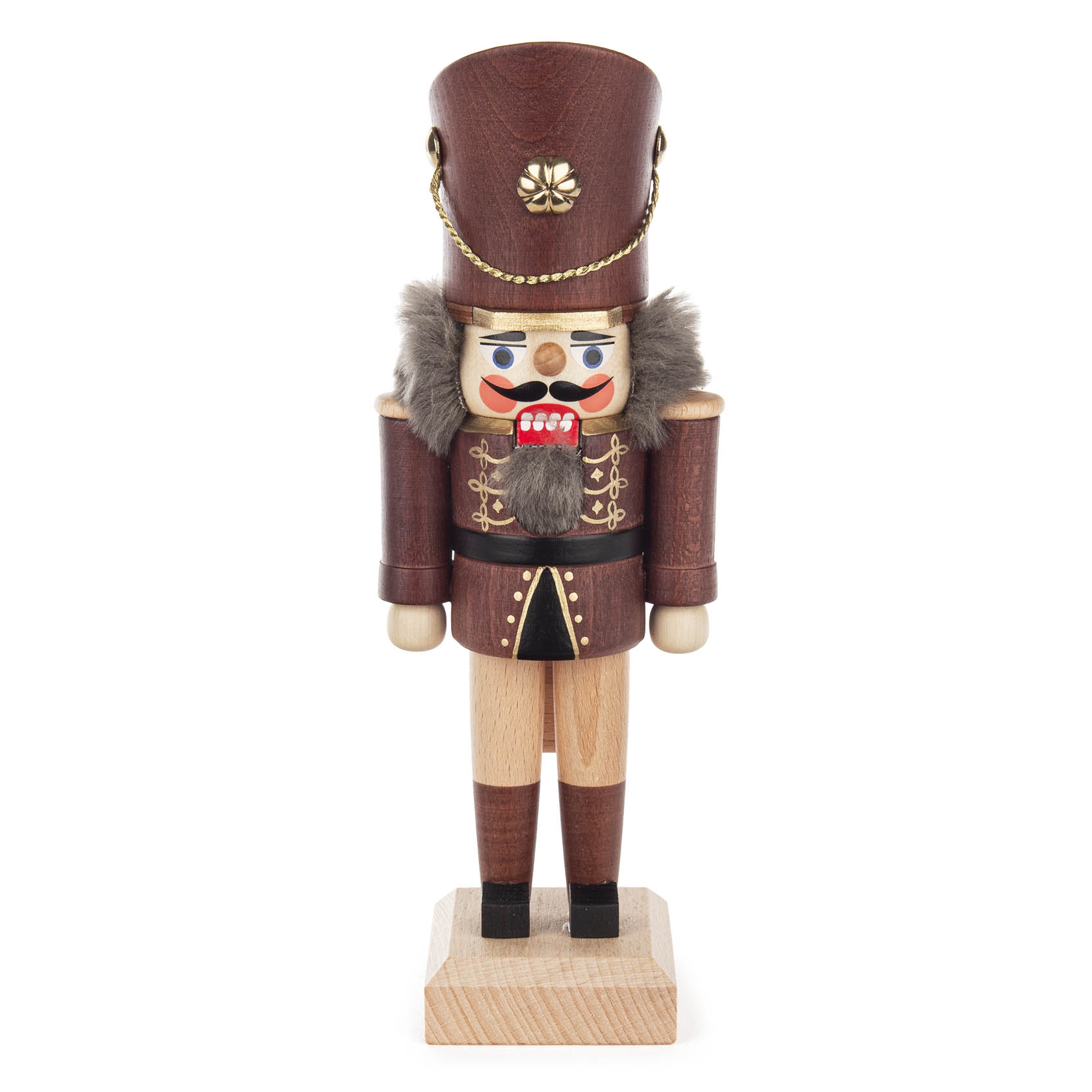 wooden nutcracker soldier brown 20 cm im Dregeno Online Shop günstig kaufen