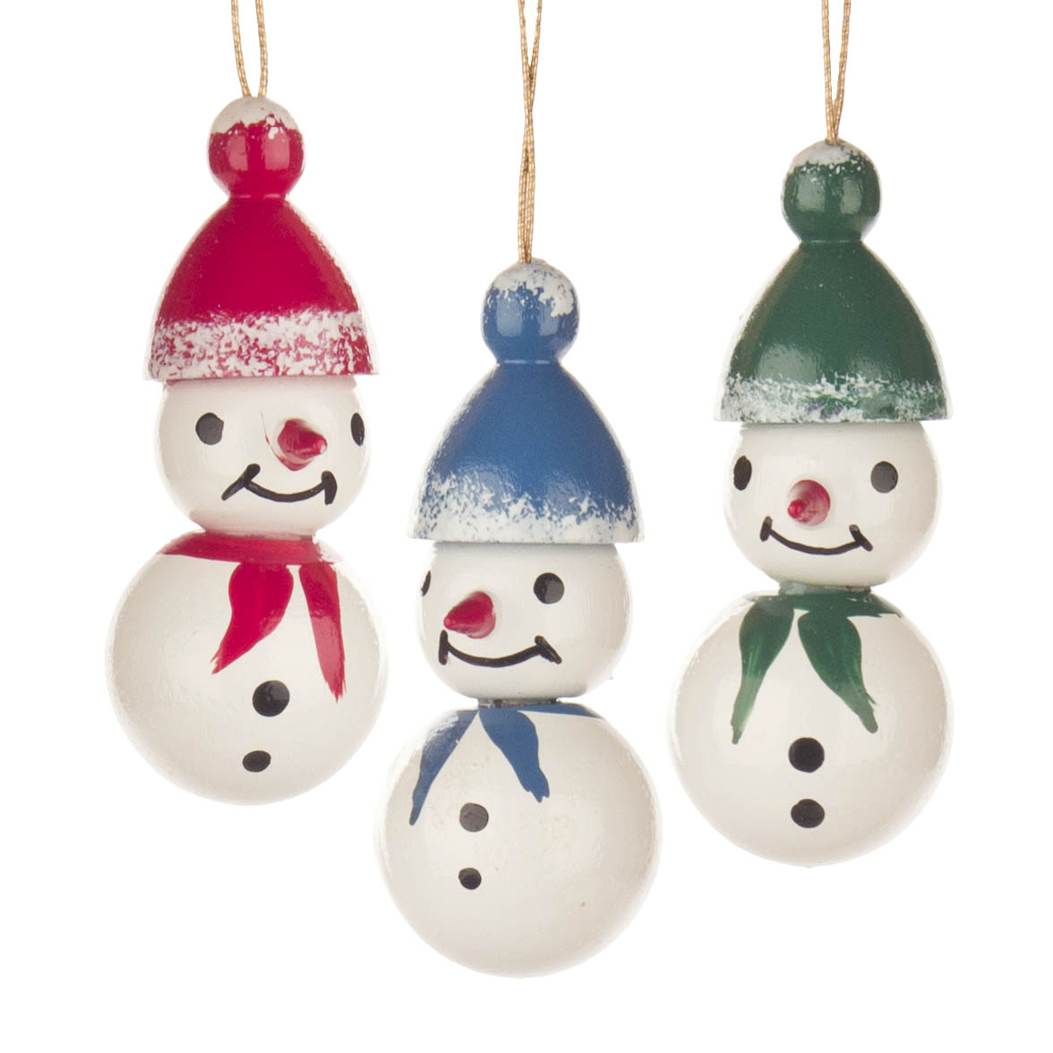 Behang Schneemann farbig (3) mit blauer/roter/grüner Mütze im Dregeno Online Shop günstig kaufen