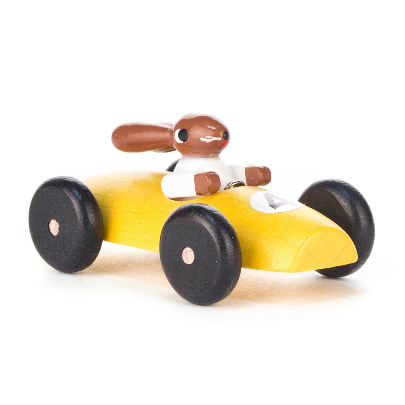 Hasenrennauto klein, gelb im Dregeno Online Shop günstig kaufen