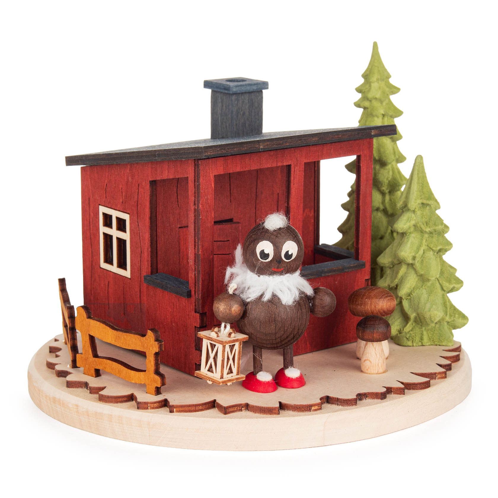 Räucherhaus Gartenlaube mit Pitti im Dregeno Online Shop günstig kaufen