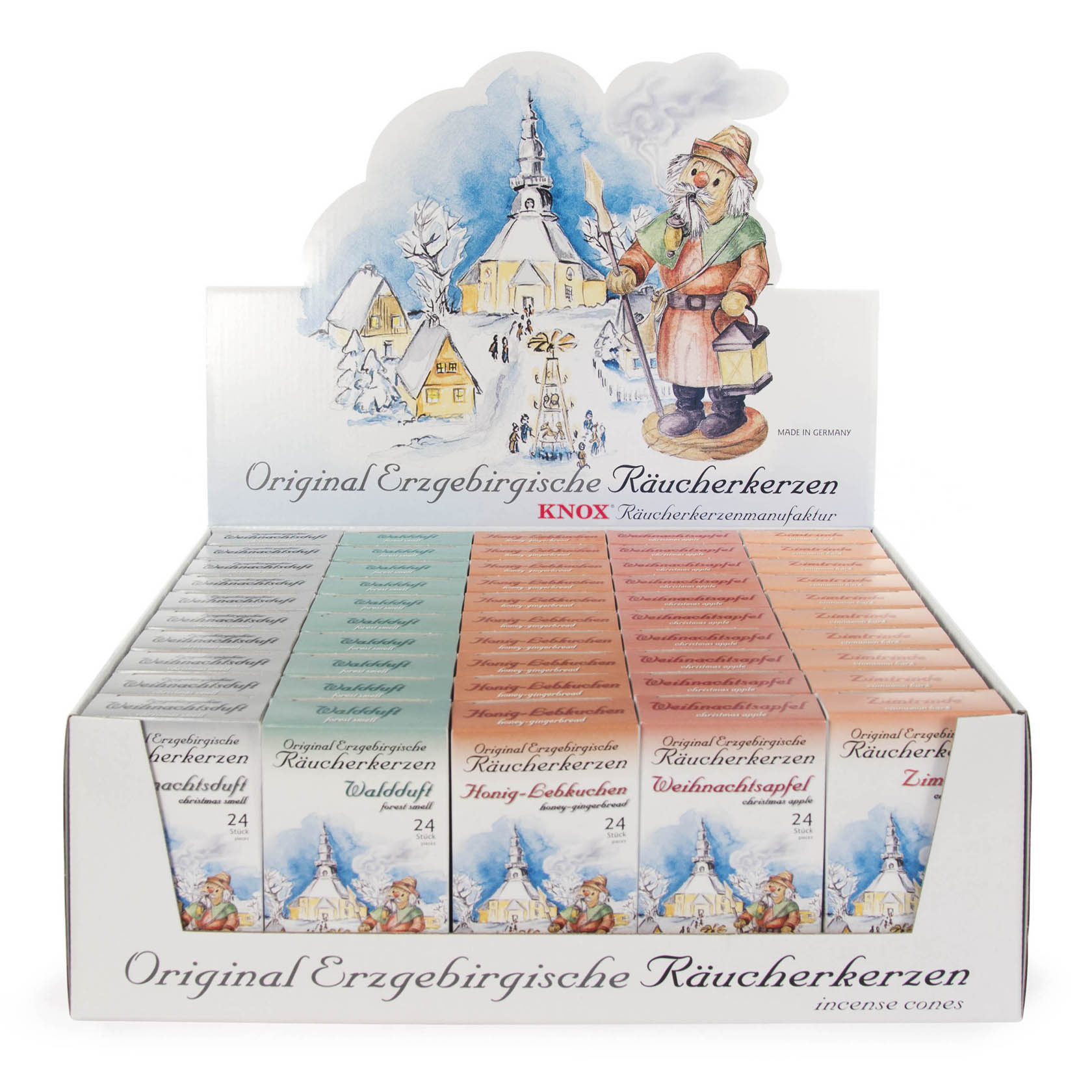 KNOX Räucherkerzen Erzgebirgische  Tradition sortiert (50) im Dregeno Online Shop günstig kaufen