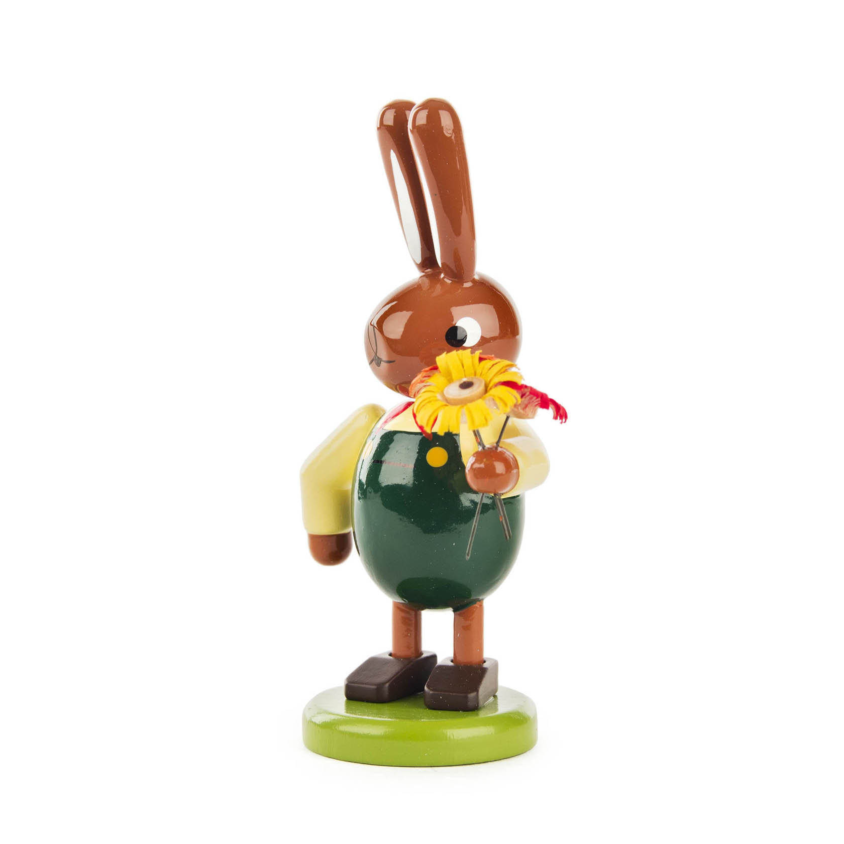 Hase mit Blumenstrauß klein