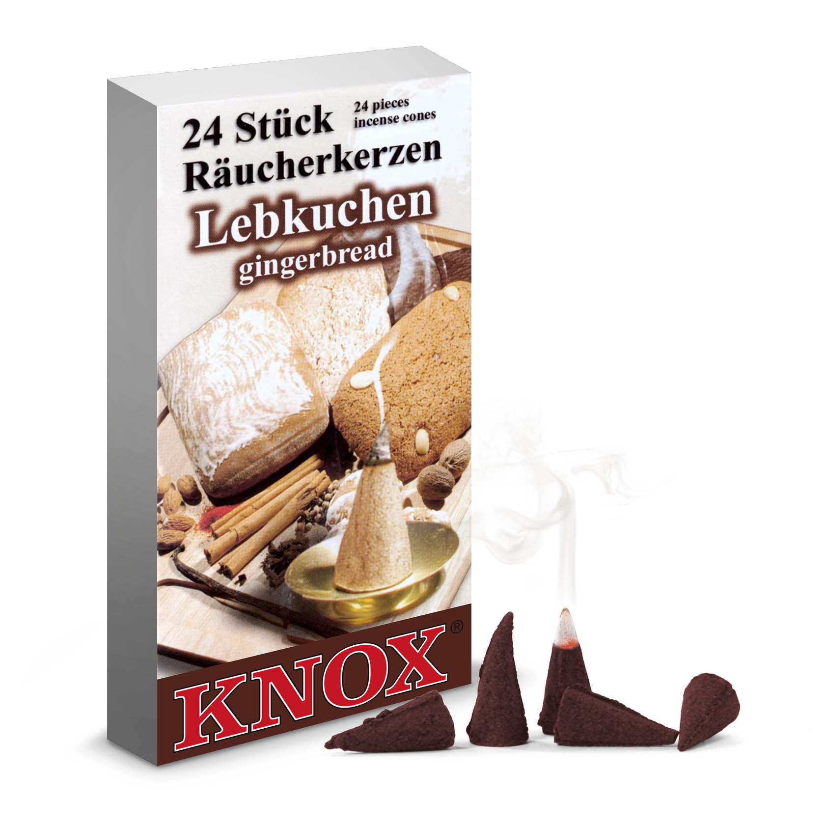 KNOX Räucherkerzen Lebkuchen (24)