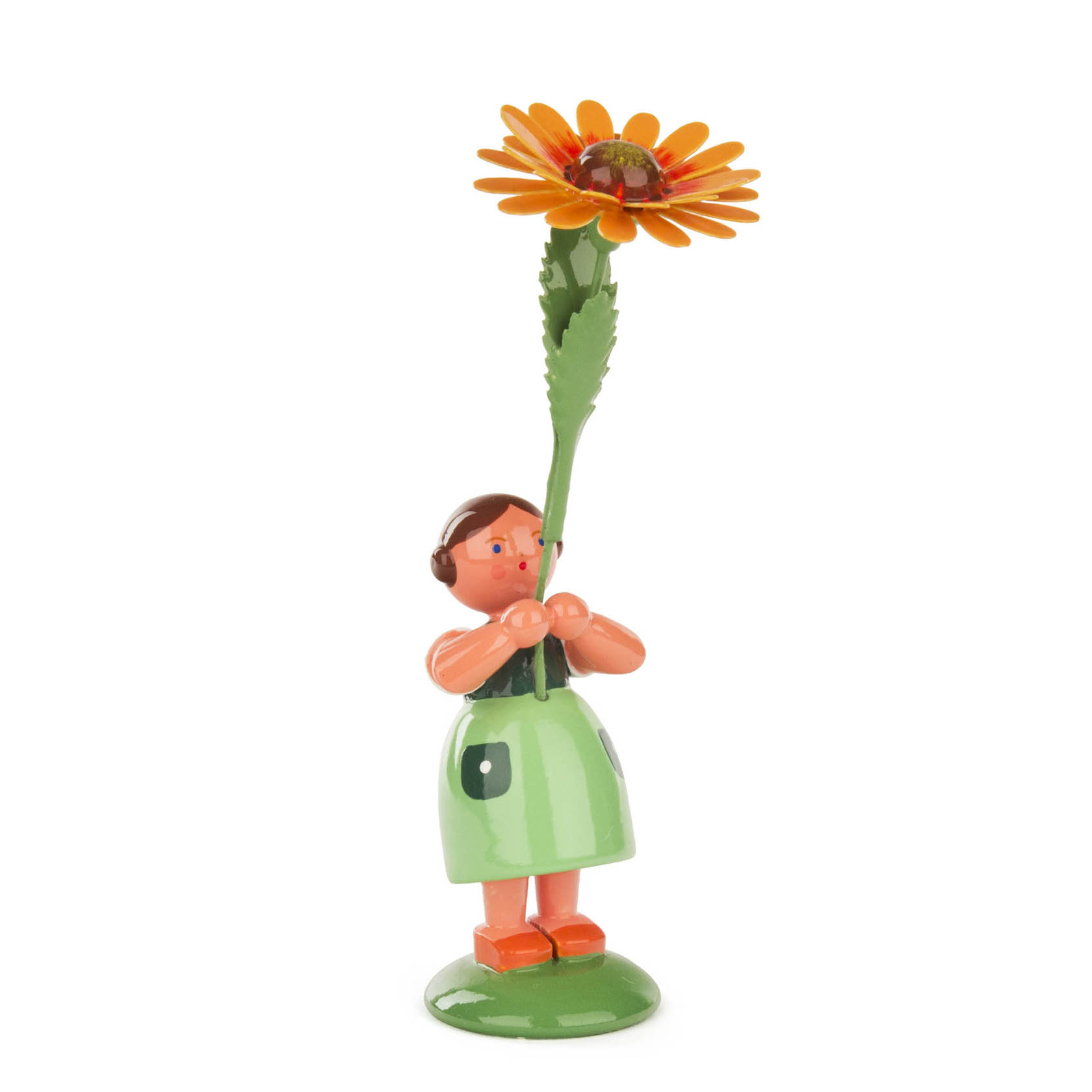 Blumenmädchen mit Kokardenblume