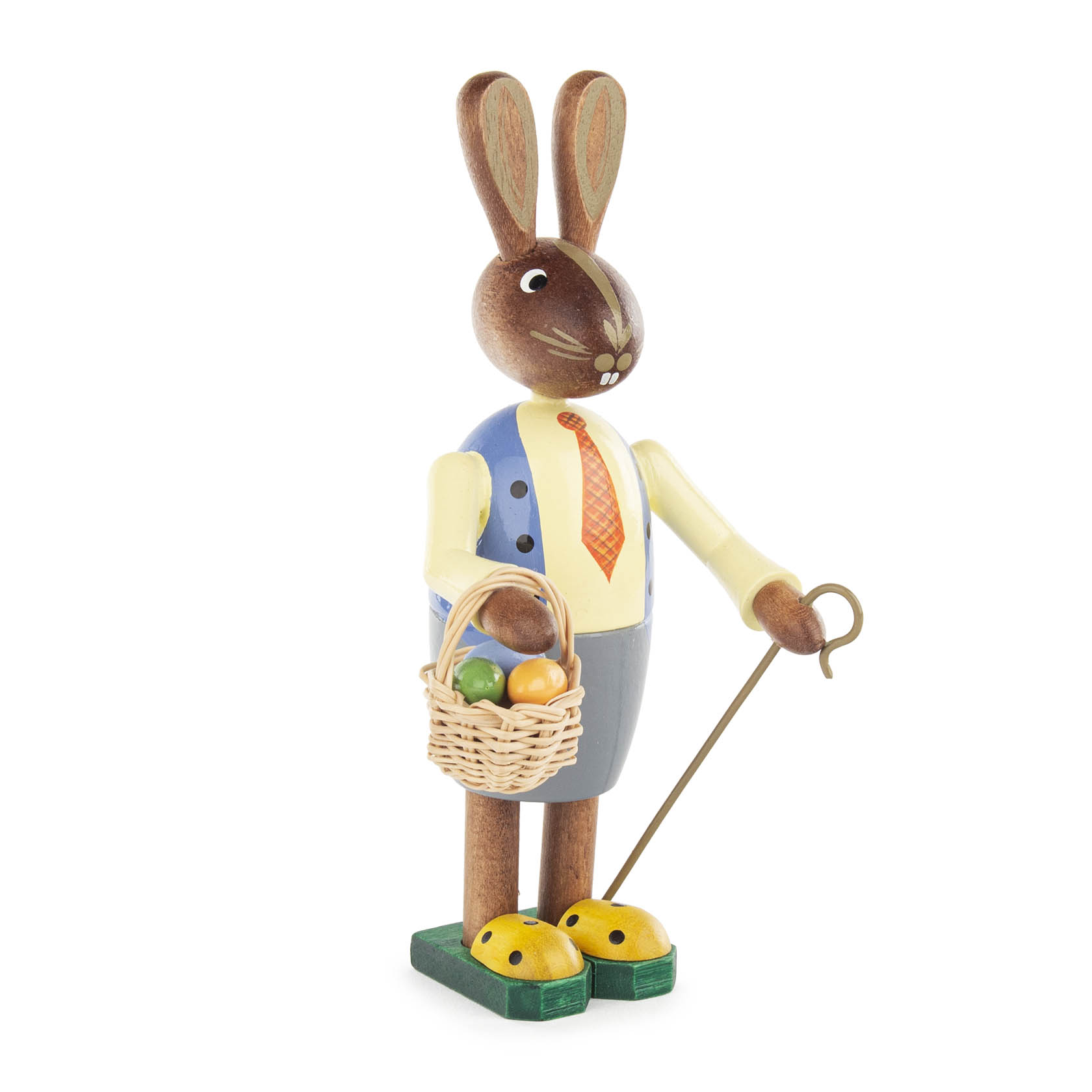 wooden  easter rabbit with basket im Dregeno Online Shop günstig kaufen