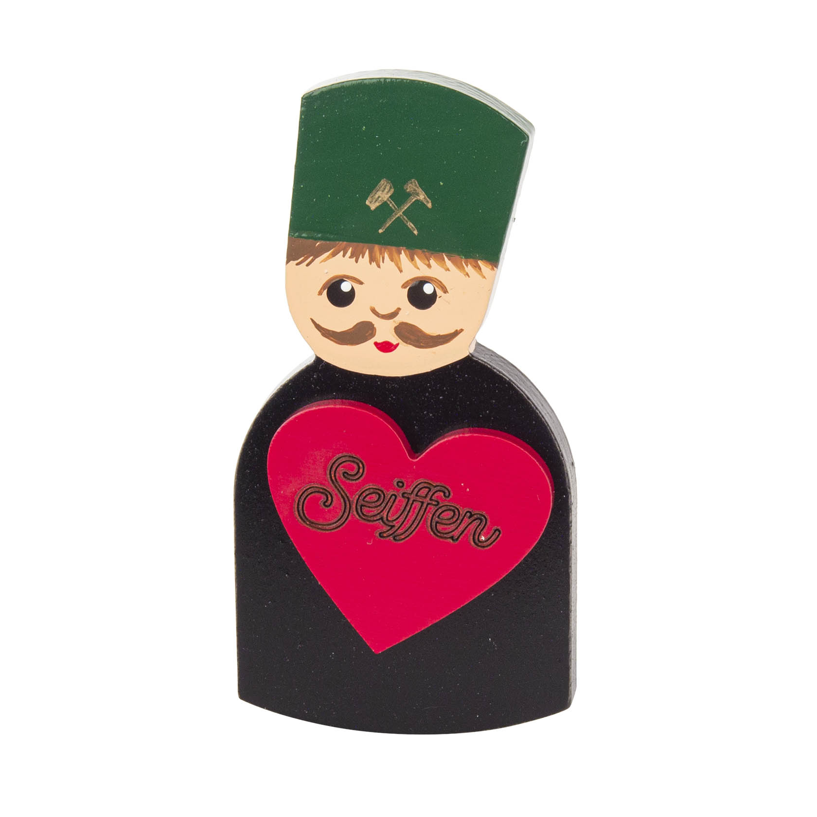 Magnetpin Bergmann mit Herz 700 Jahre Seiffen im Dregeno Online Shop günstig kaufen
