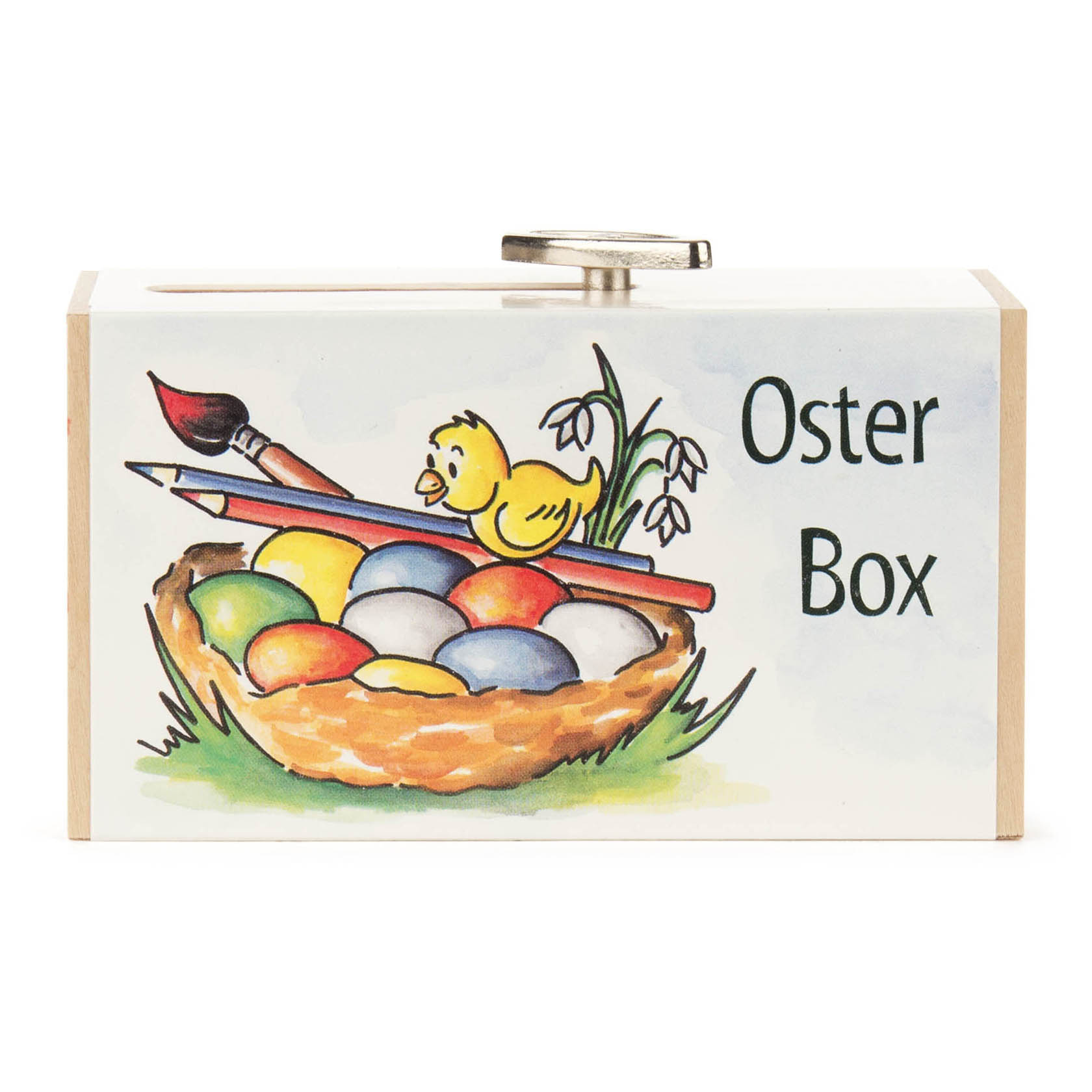 Schiebebox "Oster-Box" mit Hase Melodie: Osterparade