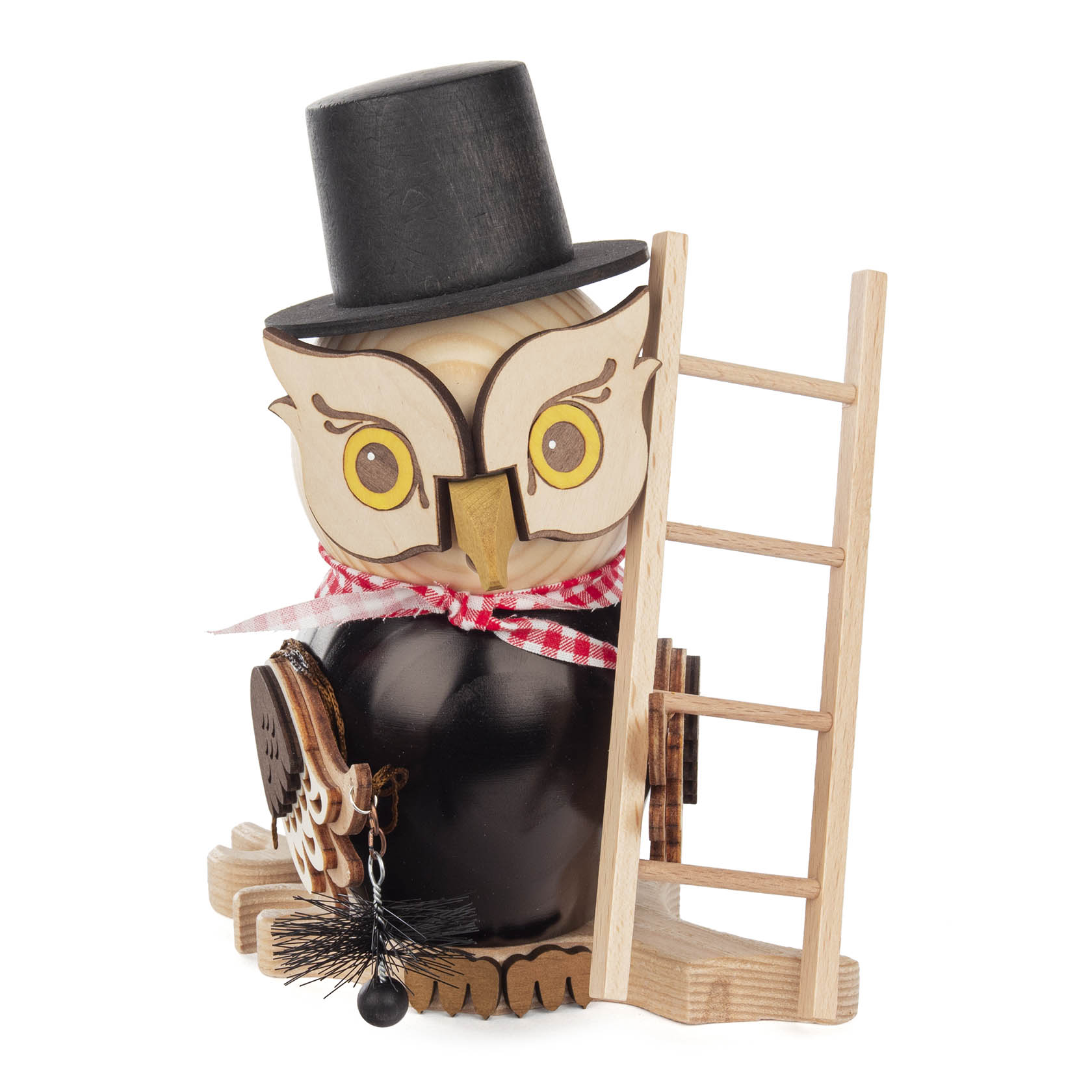 wooden smoker owl chimney sweeper im Dregeno Online Shop günstig kaufen