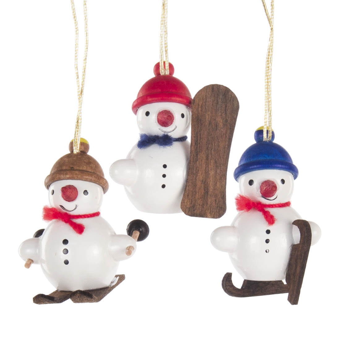 Behang Schneemanntrio Wintersportler im Dregeno Online Shop günstig kaufen