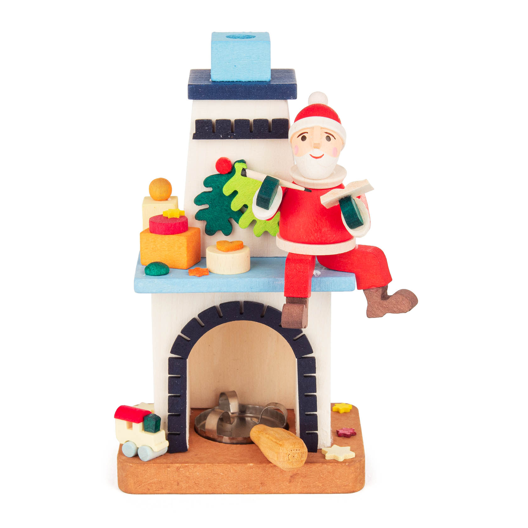 Räucherkamin mit Weihnachtsmann im Dregeno Online Shop günstig kaufen