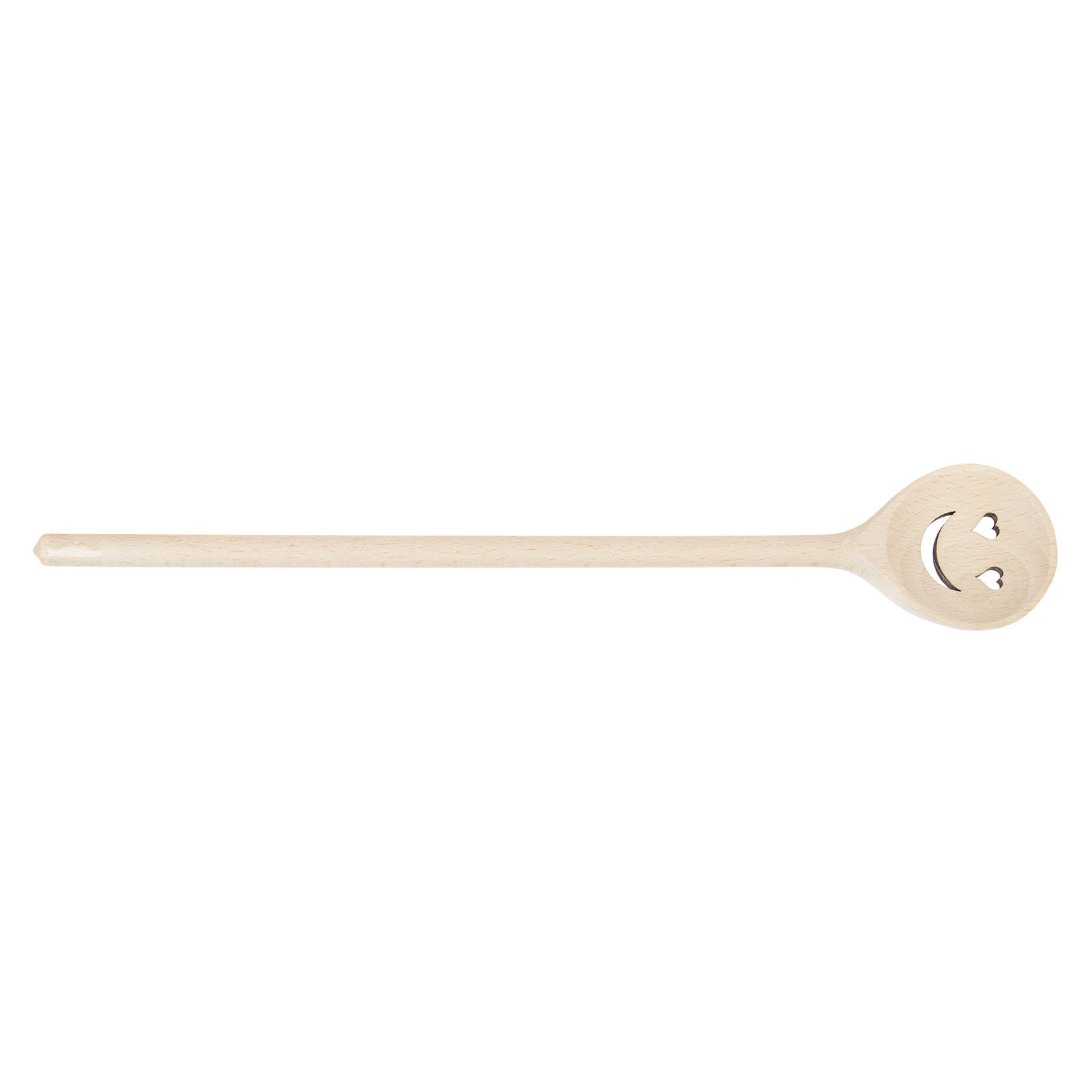 wooden kitchen spoon 30 cm Smiley im Dregeno Online Shop günstig kaufen