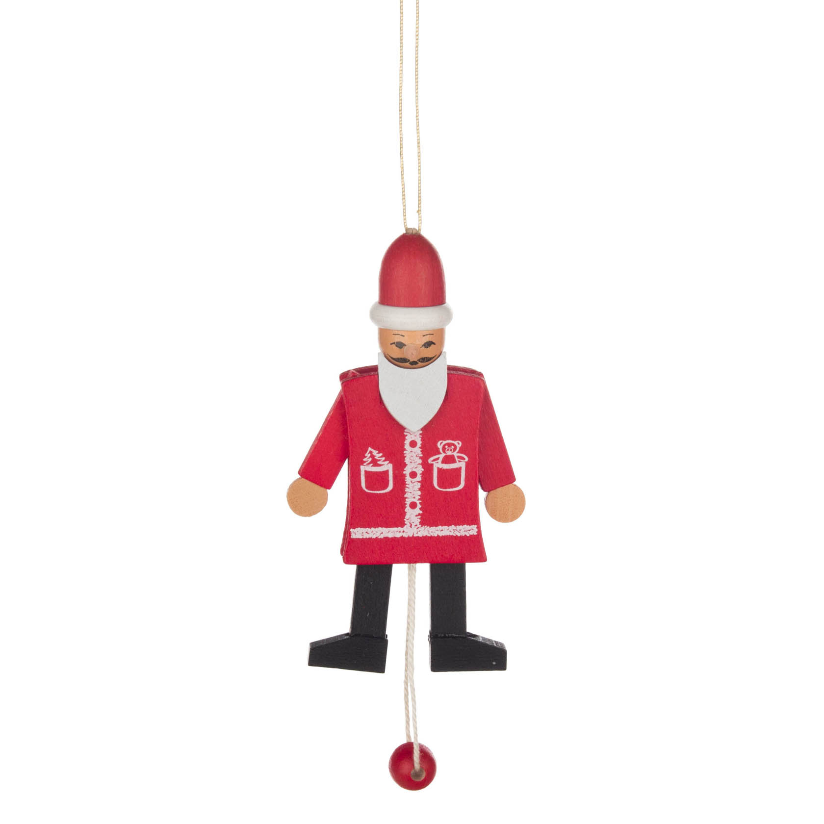 Behang Hampelmann Weihnachtsmann funktionsfähig -dregeno exclusiv- im Dregeno Online Shop günstig kaufen