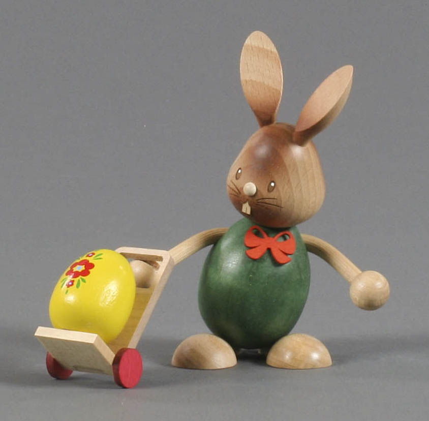 Hase "Stupsi" mit Trolley  
