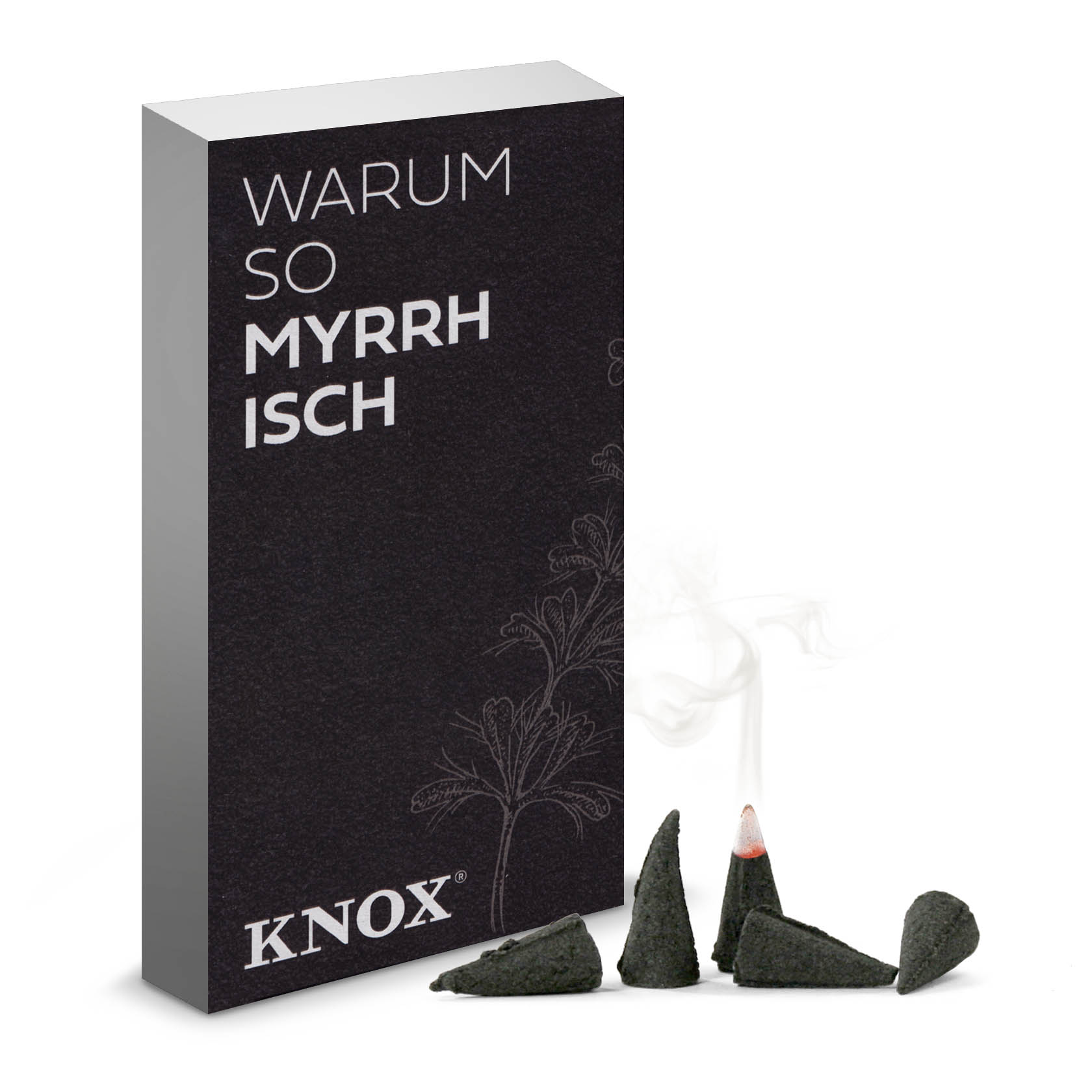 YOUNG KNOX Rächerkerzen (24) mit Spruch "Warum so myrrhisch"