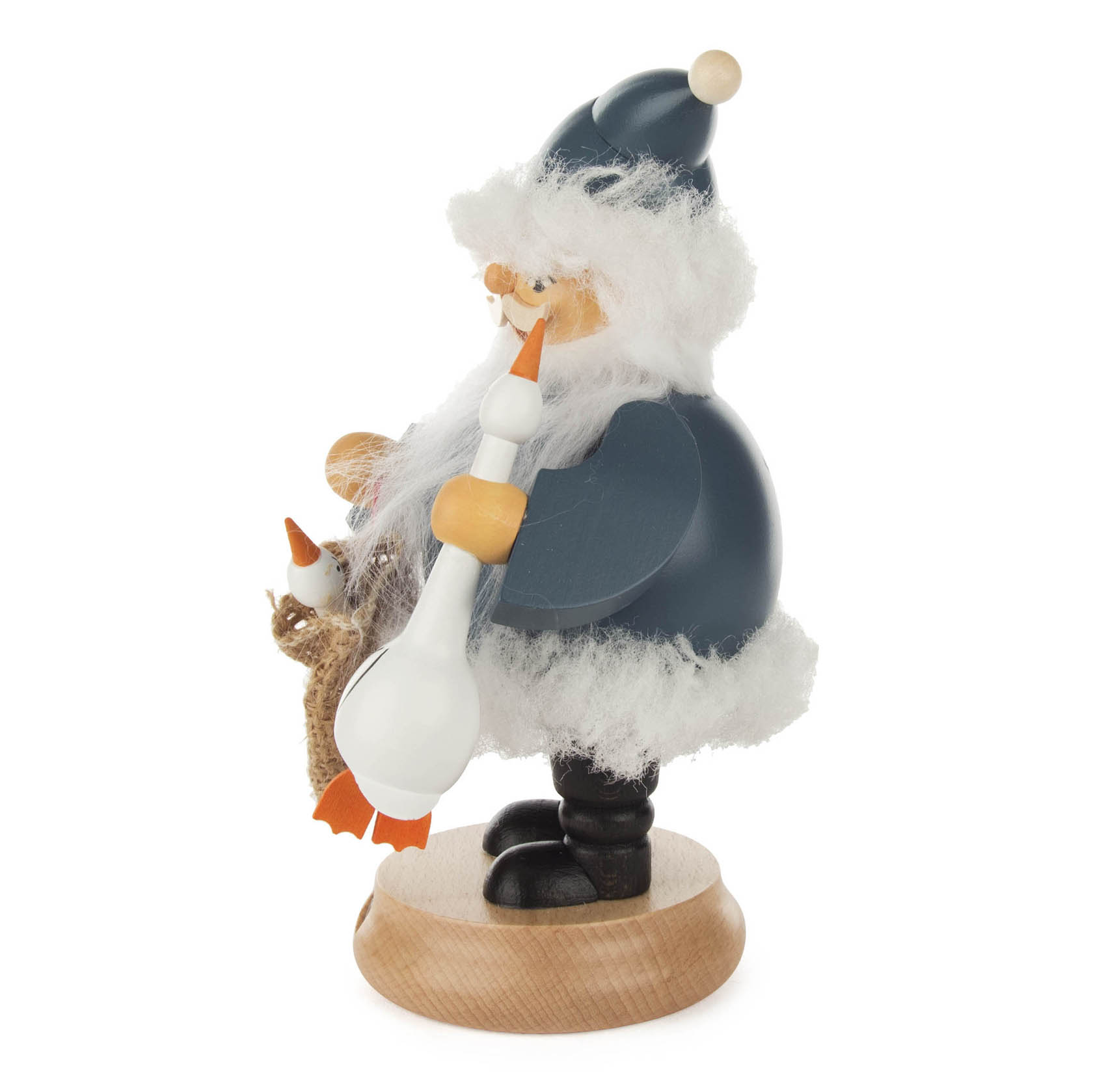 Räuchermann Nordic Santa mit Gans